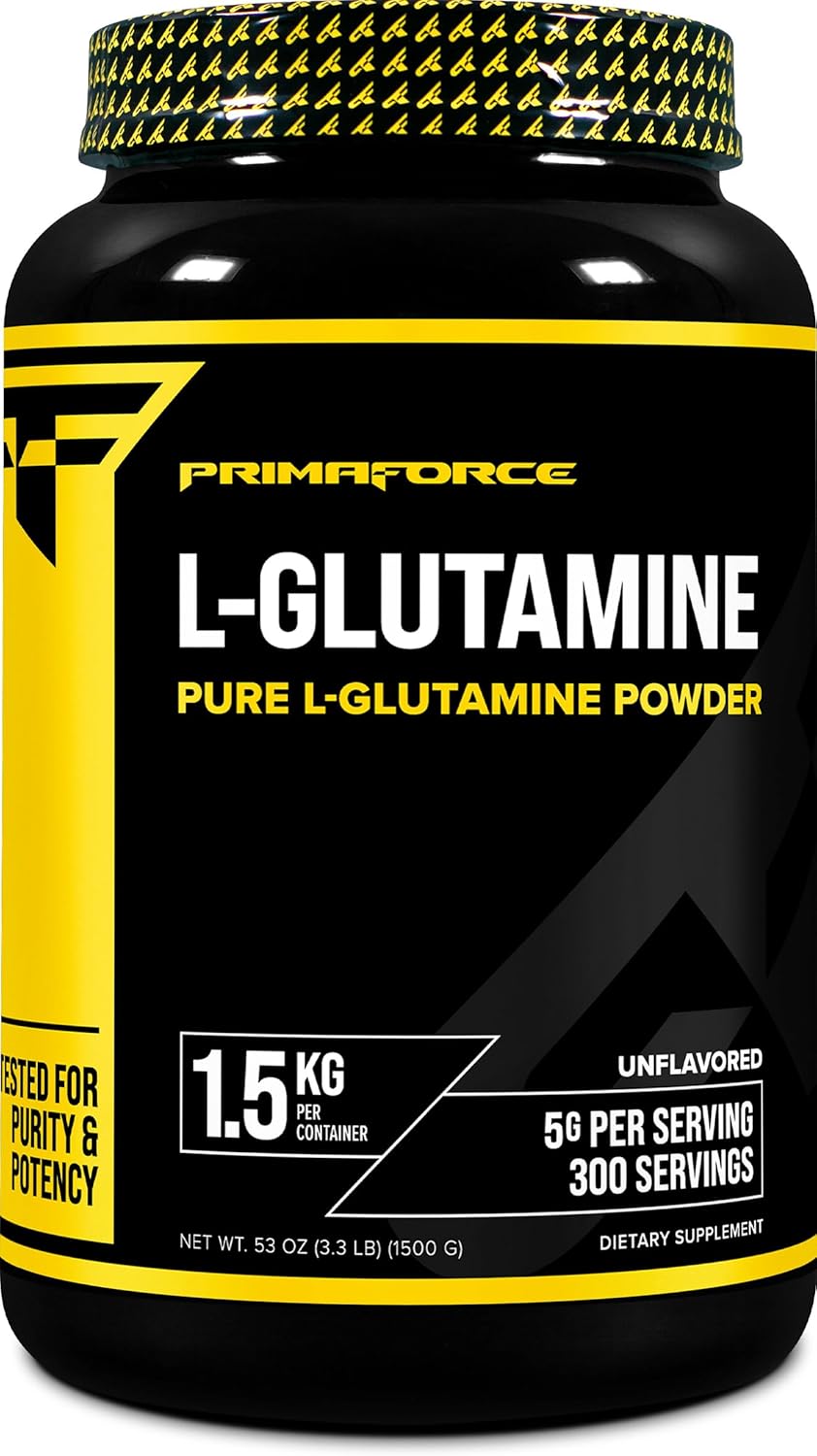 Primaforce L-Glutamine Powder 1500g (1.5 KG) - High-Quality Dietary Supplement