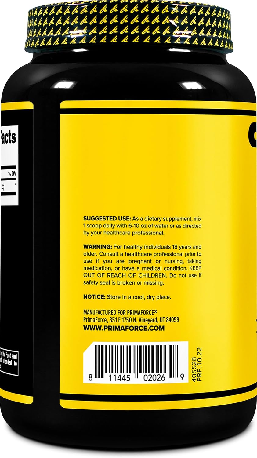 Primaforce L-Glutamine Powder 1500g (1.5 KG) - High-Quality Dietary Supplement