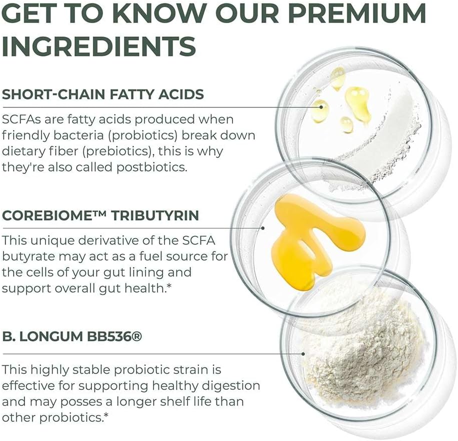 Primal Harvest Gut Restore 2-Pack - Gut Health Support with POSTbiotics, PREbiotics, and PRObiotics for Men and Women - Digestion and Colon Cleanse - 60 CT