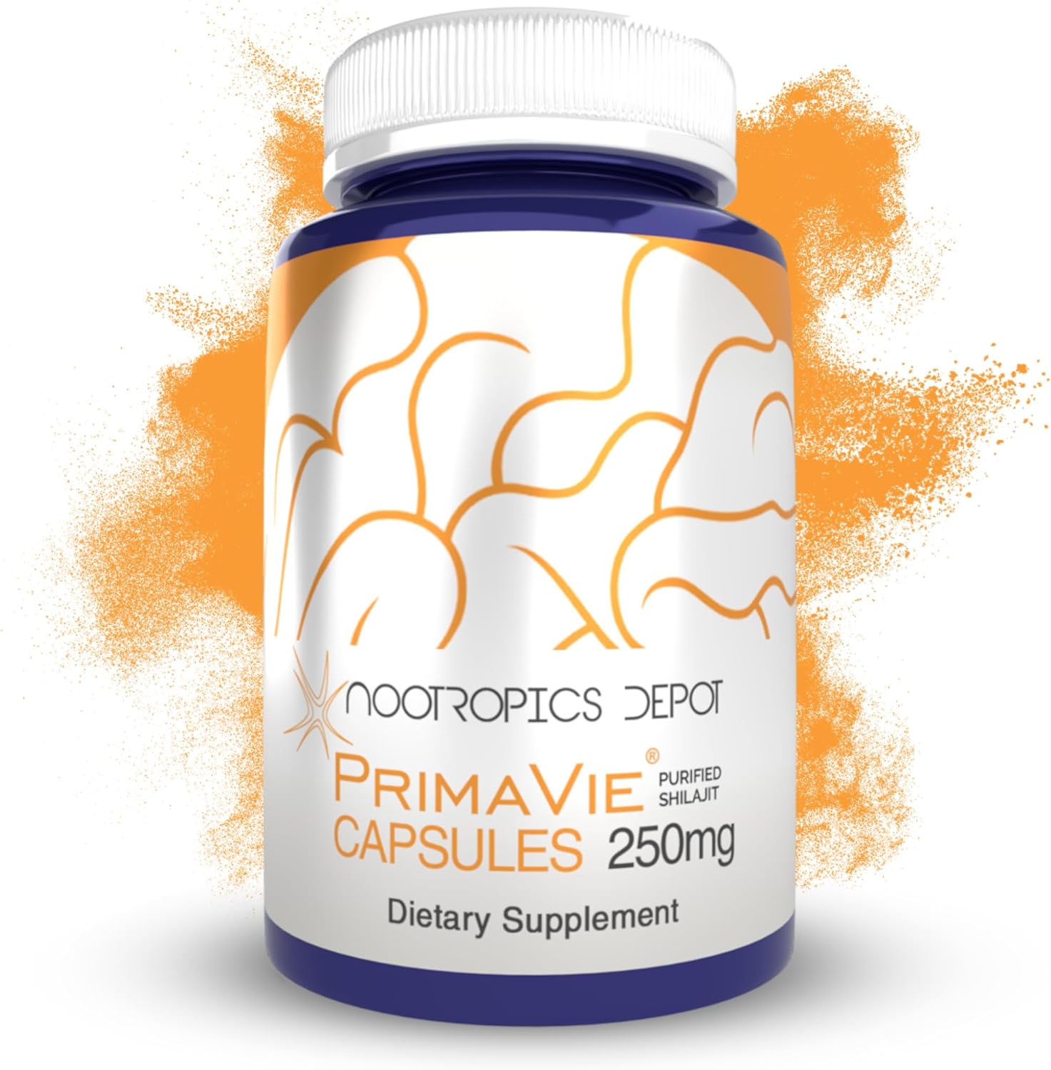 PrimaVie Shilajit Capsules | 250mg | 30 Count | Purified Extract | Ayurvedic Supplement | Enhances Endurance + Supports Mitochondrial Health - BoostGo Australia