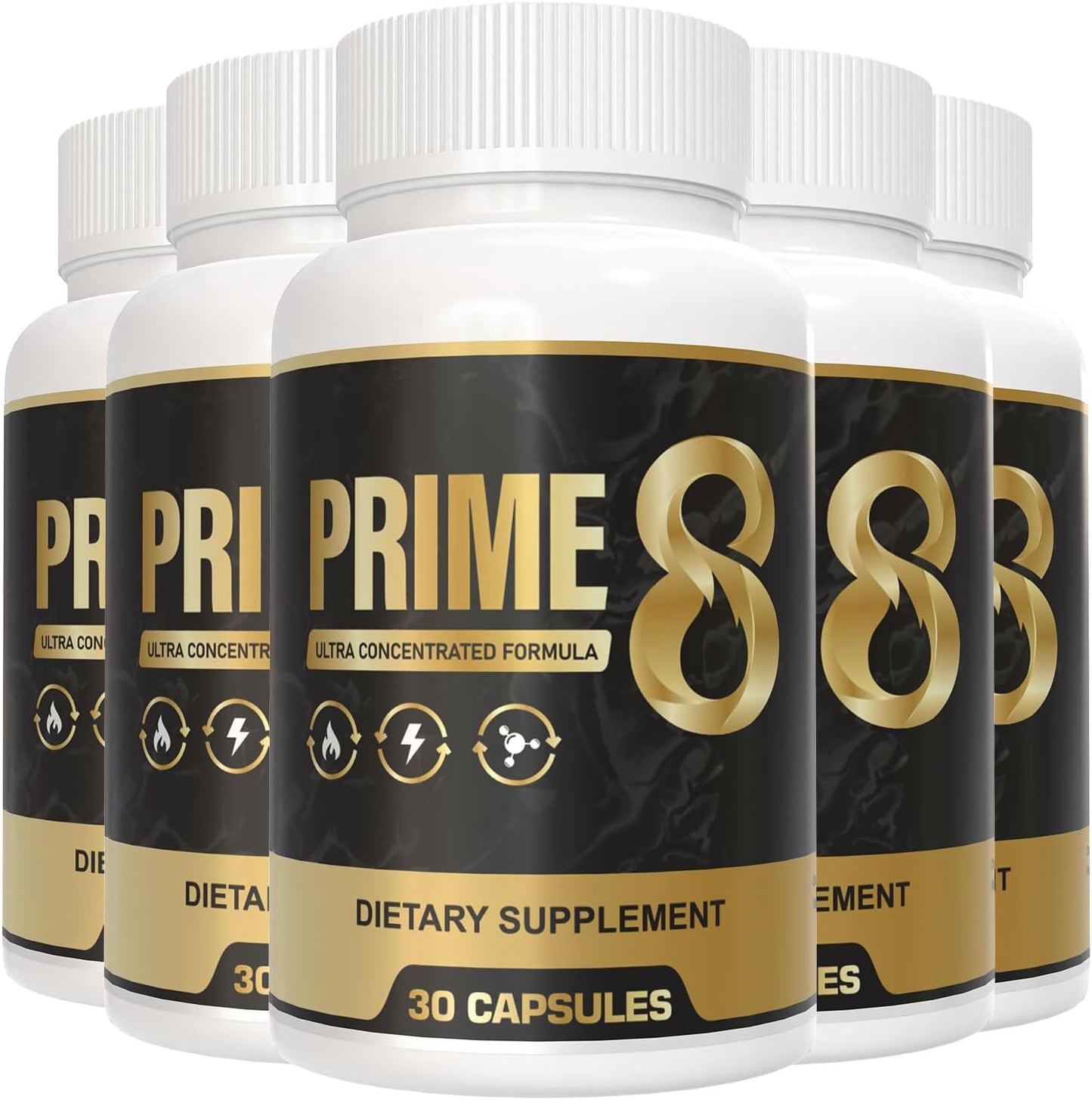Prime8 Official Formula 5 Pack - 100% Authentic Original for 150 Days
