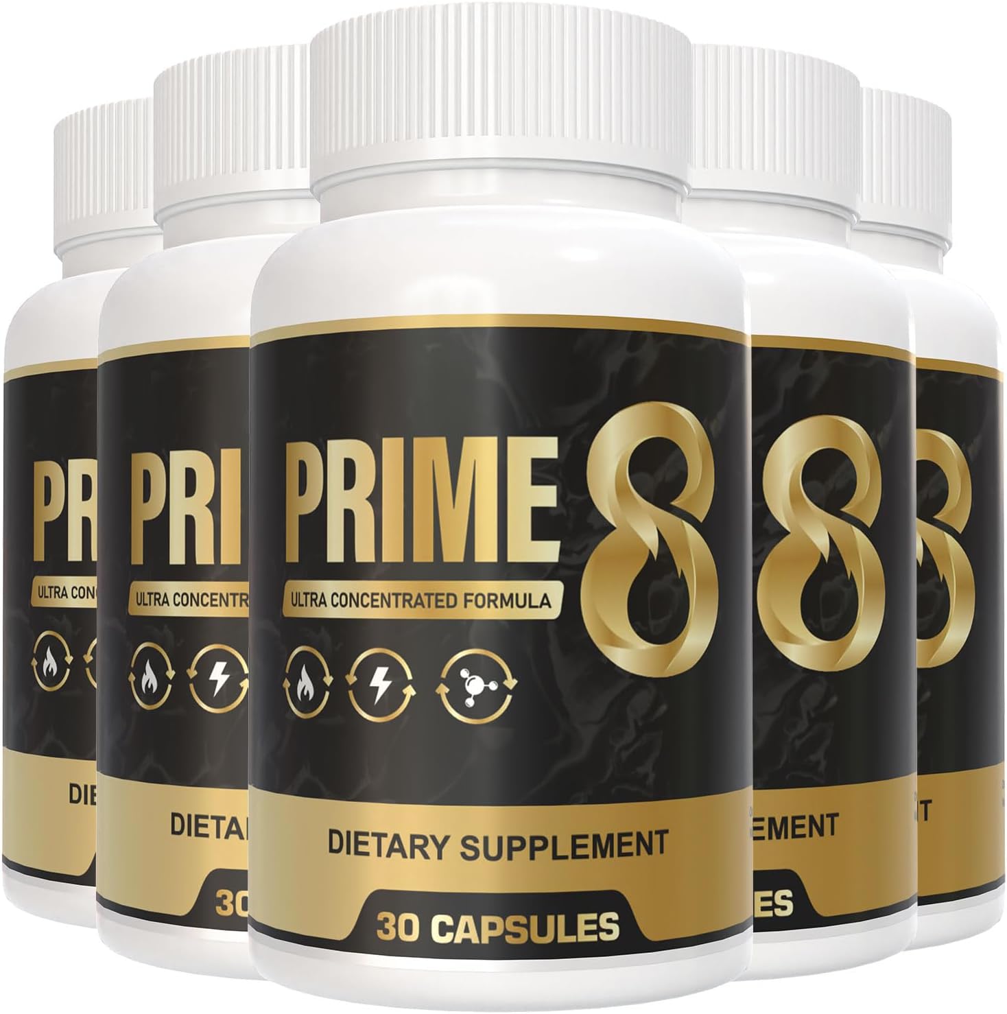 Prime8 Official Formula 5 Pack - 100% Authentic Original for 150 Days