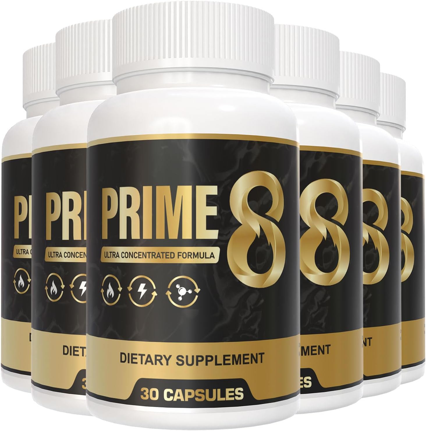 Prime8 Official Formula 6 Pack - 100% Authentic Original for 180 Days