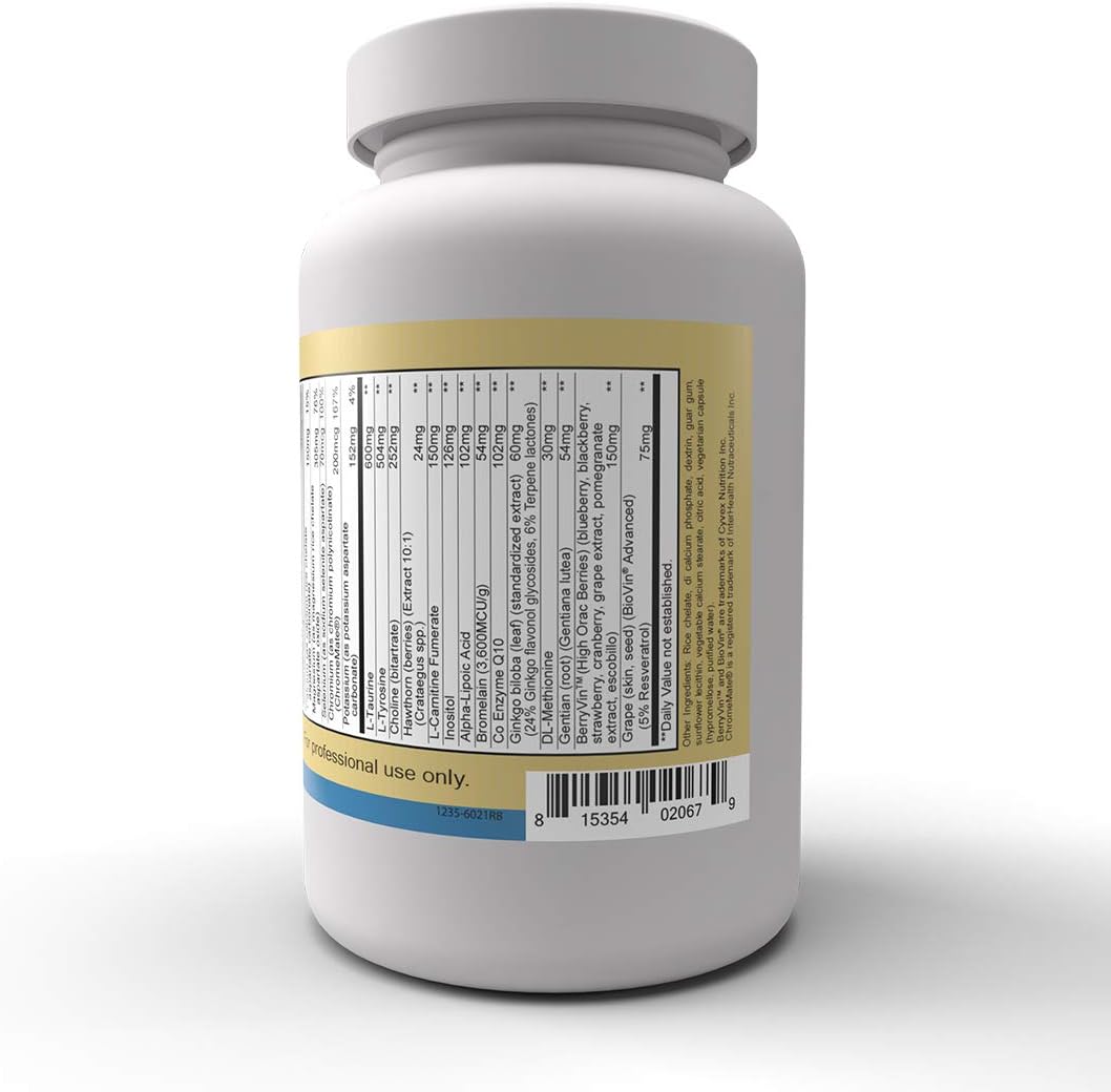 Priority One Vitamins Healthy Heart Support - 120 Vegetarian Capsules for Cardiovascular Health*