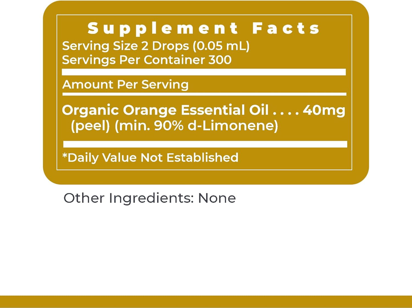 PRL Limonene Essential Oil Orange 0.5 fl oz - Supports Cellular Health - Detox Properties - Highly Bioavailable - Cleanser - 300 Servings