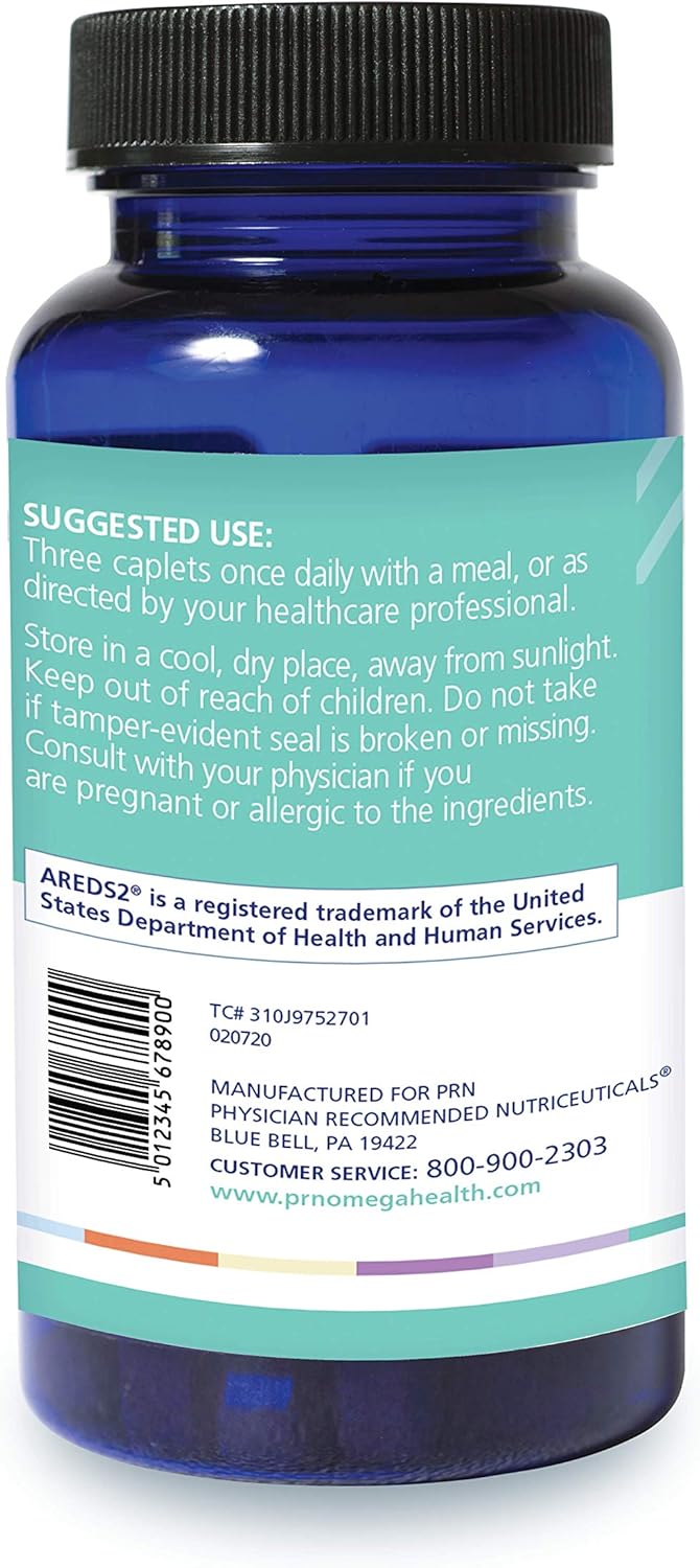 PRN nūmaqula Vitamin: Advanced Macular Support with Lutein, Zeaxanthin, B Complex, and Vitamin E - 1 Month Supply