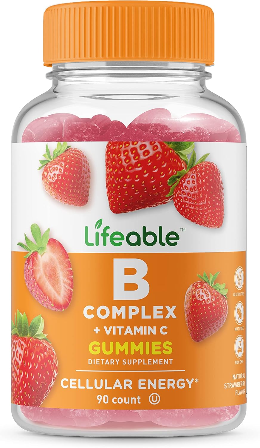 Probiotic Gummies Bundle with B Complex - 2 Billion CFU, Delicious Taste, Vitamin Supplement, Gluten Free, GMO Free