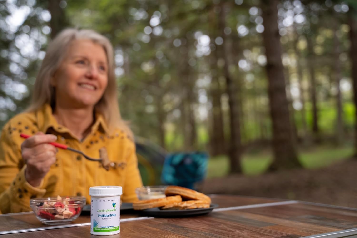 Probiotic Supplement for Digestive Health - Seeking Health ProBiota Bifidobacterium, 60 Capsules, Vegan and Vegetarian-Friendly, Supports Colon Health and Immune System