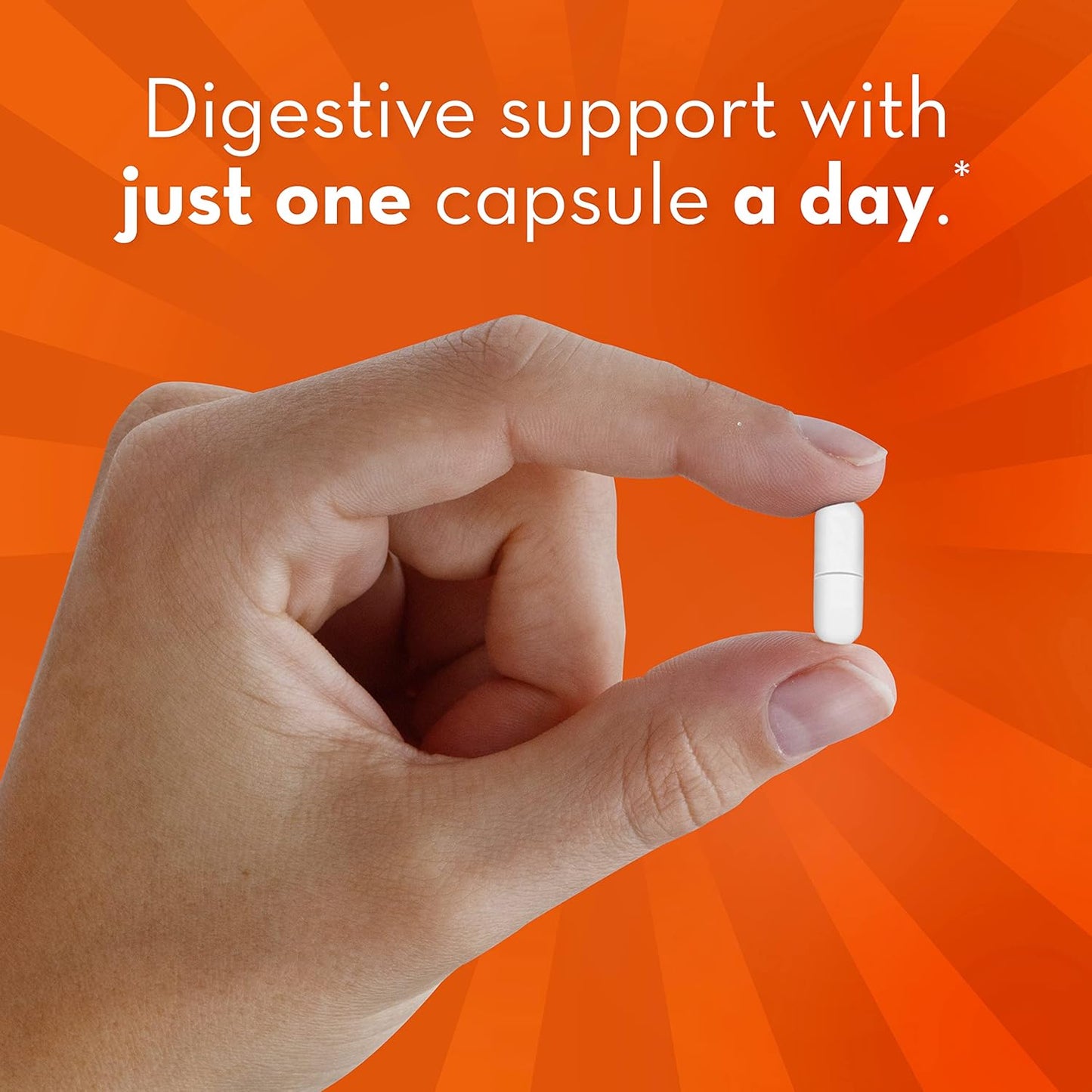 Probiotic Supplement with Varying Packaging Sizes for Optimal Alignment