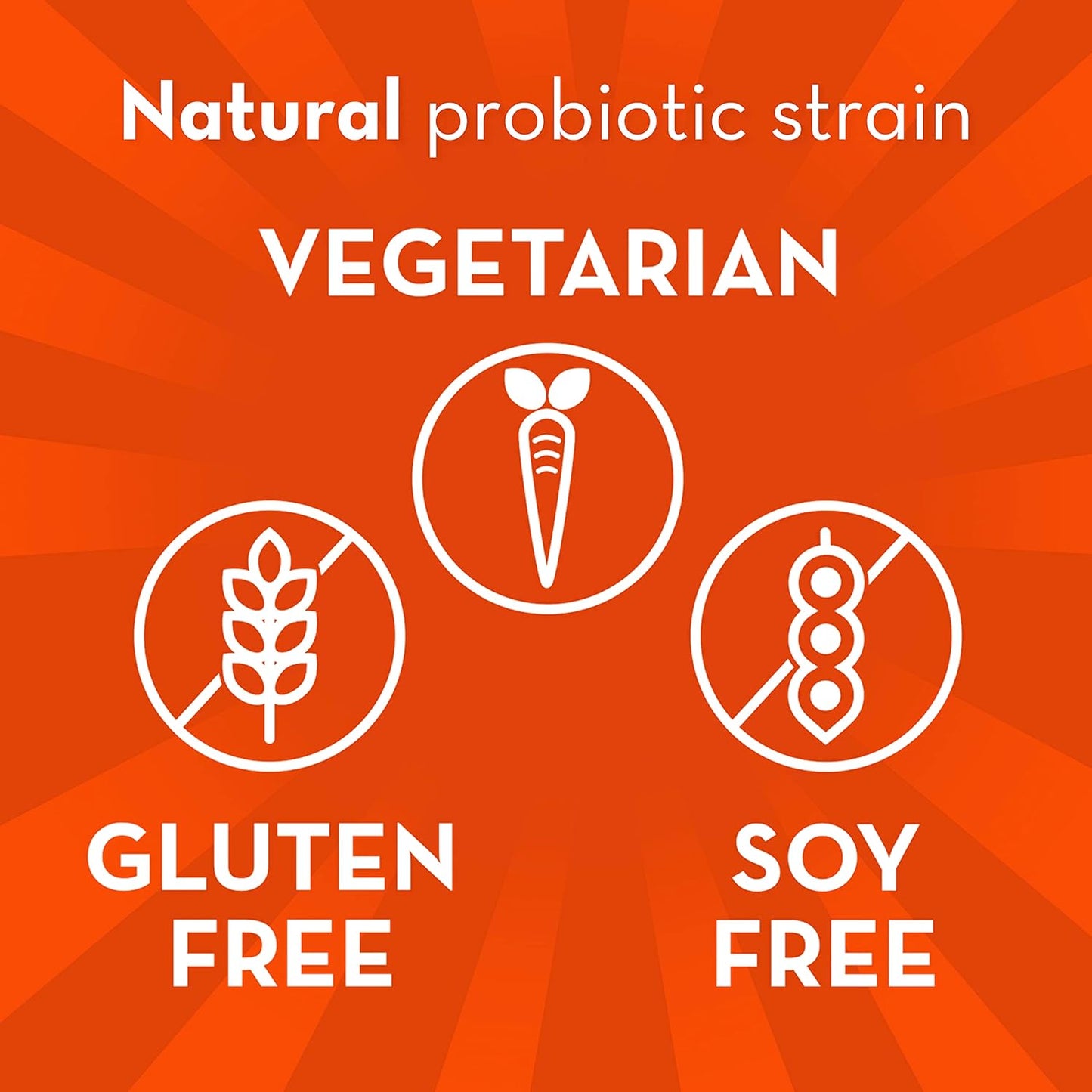 Probiotic Supplement with Varying Packaging Sizes for Optimal Alignment