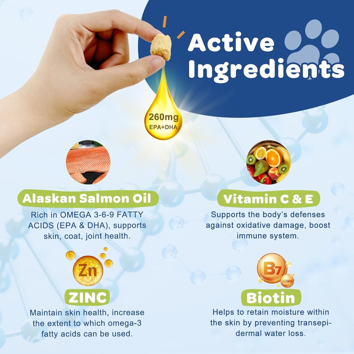 Probiotics and Omega 3 Fish Oil for Dogs - Nourishing Supplements for Canine Health
