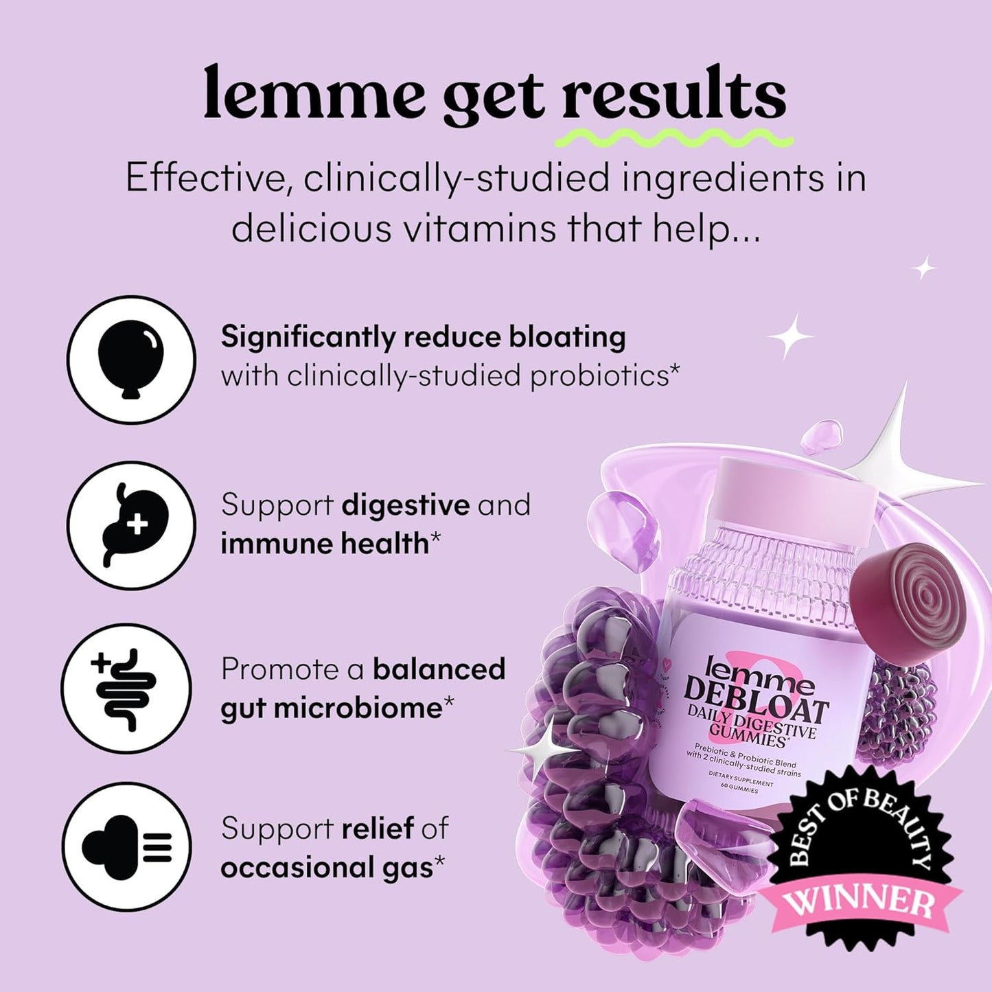 Probiotics for Metabolism, Bloat Support, Gut Health & Weight Management - Vegan, Gluten-Free - 60 Count - BoostGo Australia