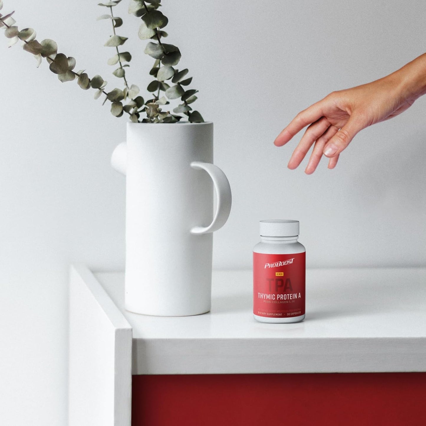 ProBoost 4 McG Thymic Protein A Capsules with Collagen Peptides - Natural Immune & Joint Health - 30 Capsules