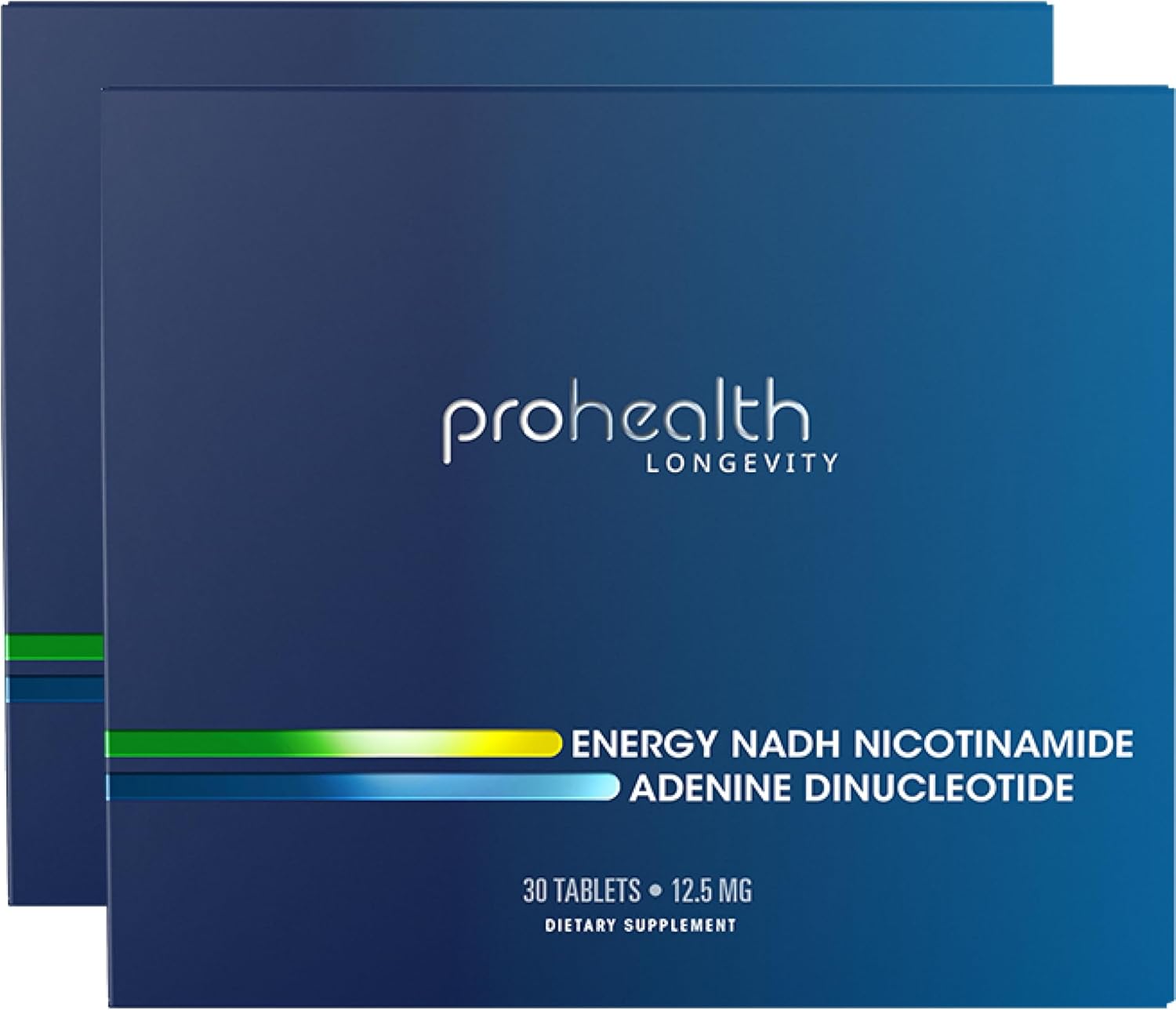ProHealth Energy NADH Supplement 12.5mg - 60 Tablets (2 Pack) for Cellular Health and Energy Boost