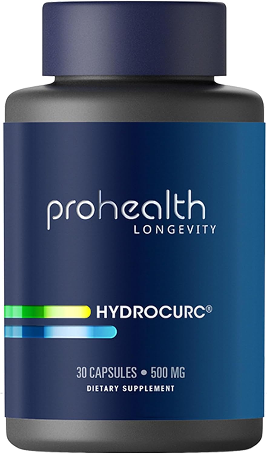 ProHealth HydroCurc® 500 mg Veggie Capsules for Longevity and Wellness