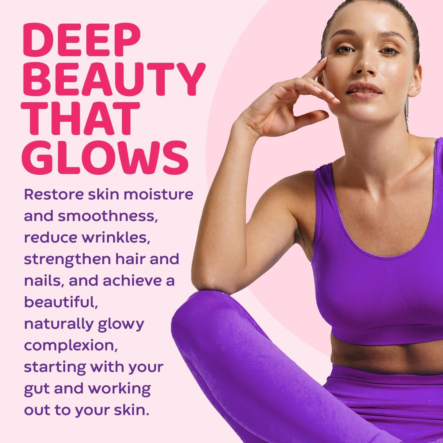 Project Ad Sweet'N Glow Zero Calorie Sugar Free Sweetener with Collagen Building Agents - 30 Servings, Unflavored - BoostGo Australia