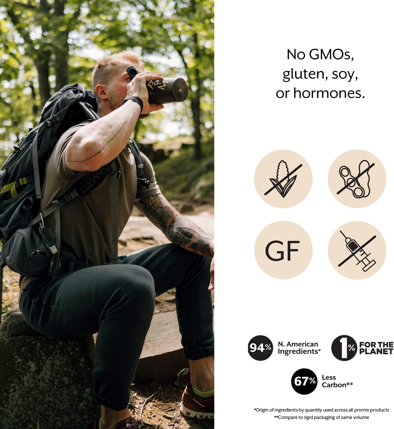 ProMix Nutrition Vanilla Whey Protein Powder - 5lb Bulk, Grass-Fed & Natural - Post Workout Shakes, Smoothies, Baking - Gluten-Free & Keto - BoostGo Australia