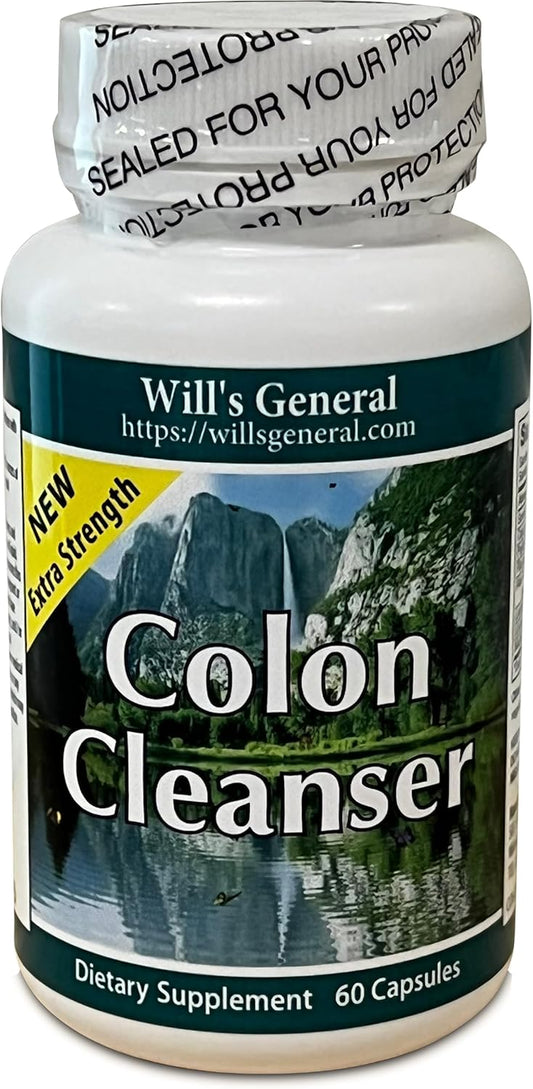 Promotional Price: General's Super Colon Cleanse Special Blend - Natural Slimming Formula and Intestinal Cleansing Pills