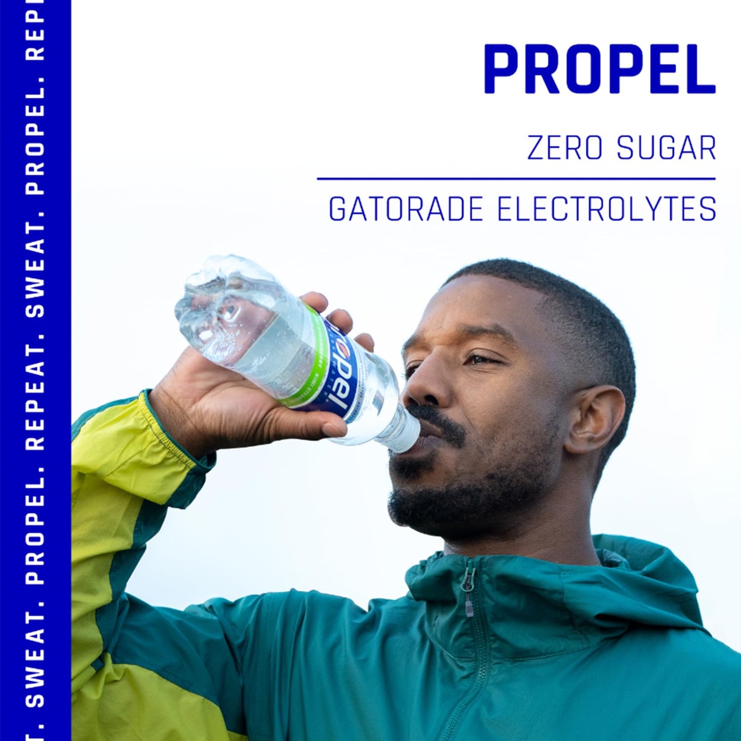 Propel Lemon Zero Calorie Sports Water with Electrolytes & Vitamins C&E, 16.9oz Bottles (12 Pack)