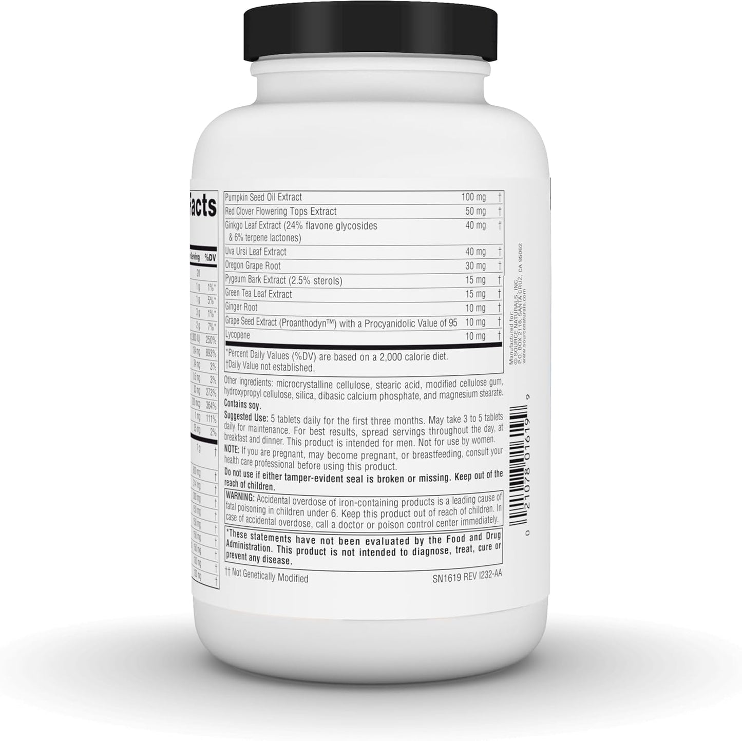 Prosta-Response by Source Naturals - 180 Tablets, Prostate Health Support Supplement