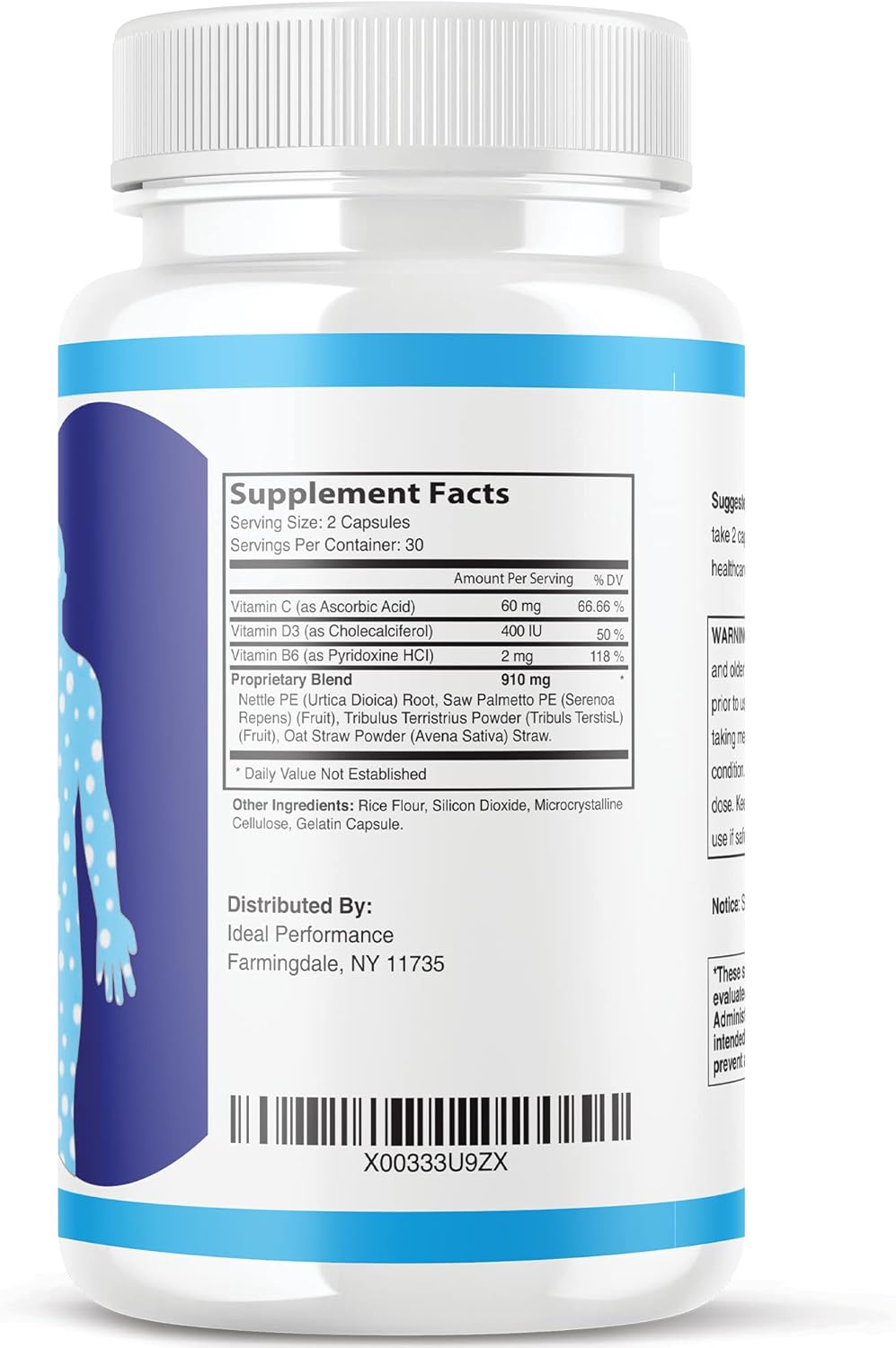 Prostate Health Formula (2 Pack) Ultra Supplements for Men - 120 Capsules