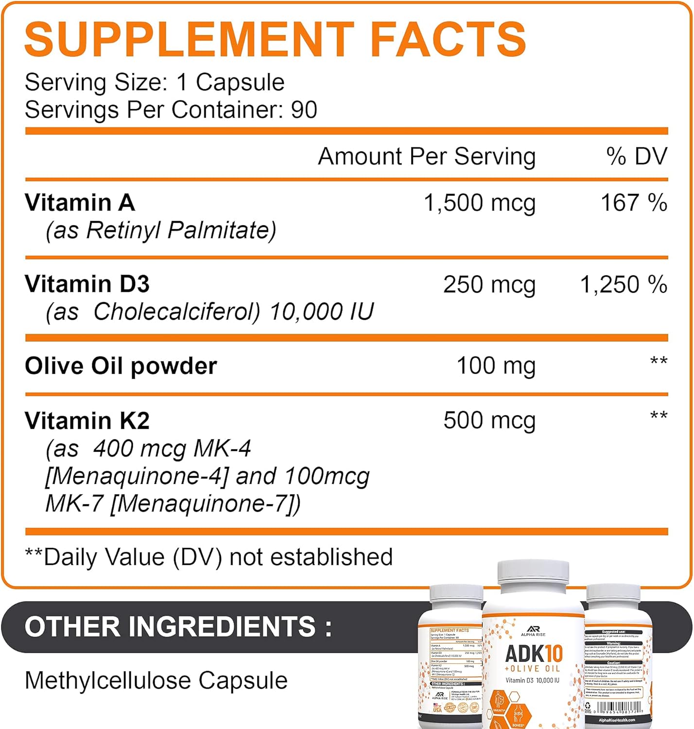 Prostate Health Support Bundle: Over-The-Counter Supplement + Vitamin ADK 10 + Olive Oil for Men (150 Capsules)