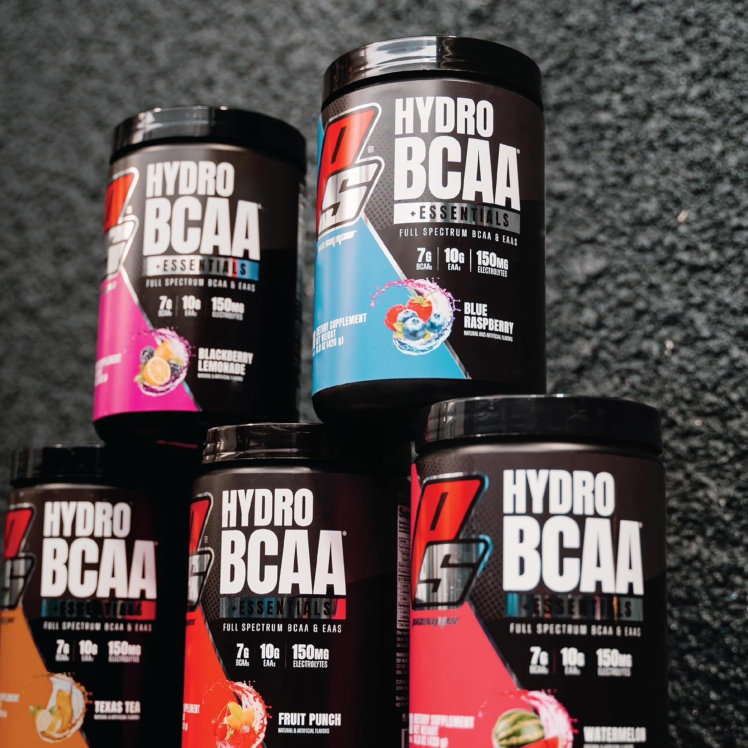 ProSupps HydroBCAA Full Spectrum Matrix - 7g BCAAs, 3g EAAs, Sugar & Carb-Free, Texas Tea Flavor - 30 Servings