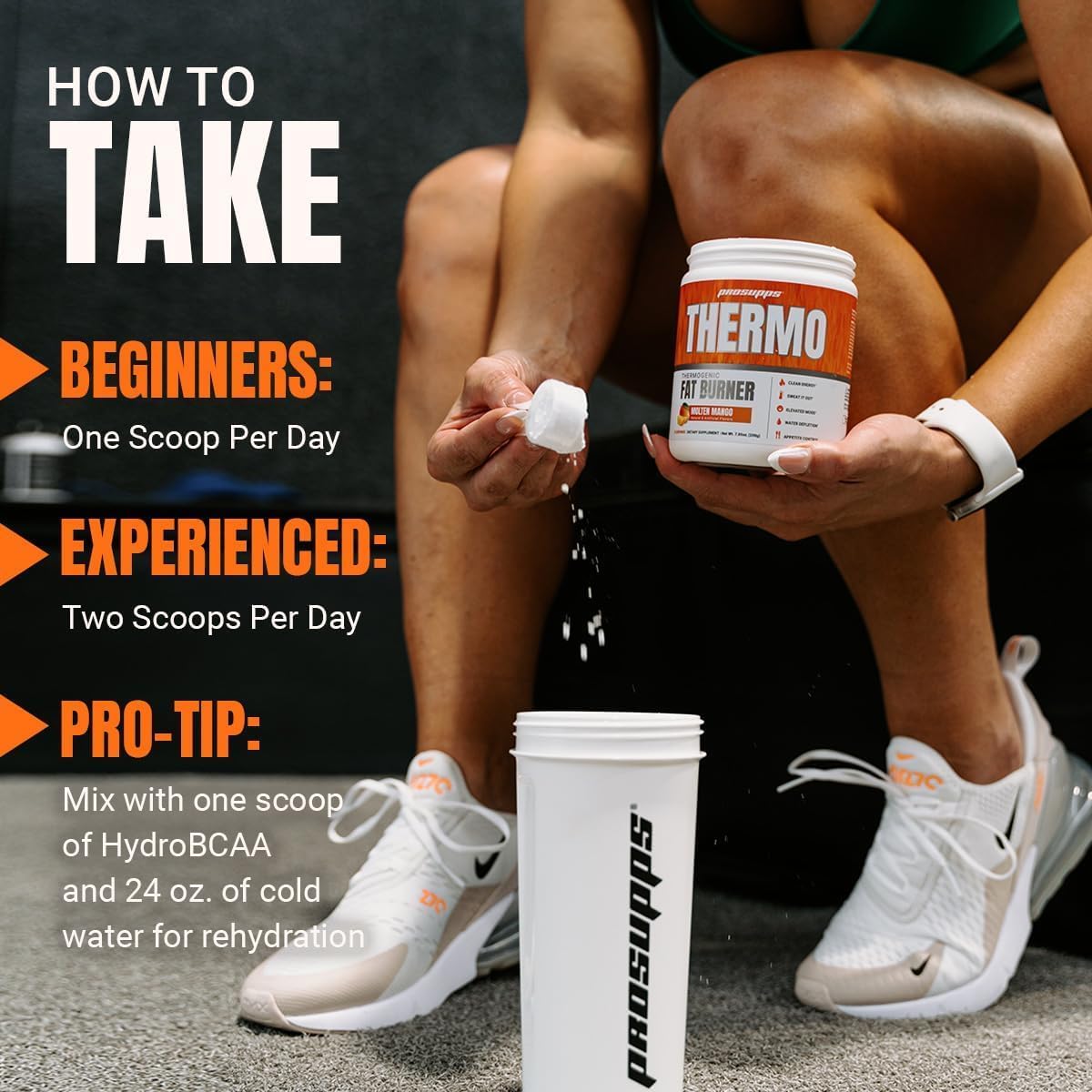 PROSUPPS L-Carnitine 3000 Liquid Shots & Thermo Fat Burning Bundle - Dragon Fruit & Molten Mango Varieties