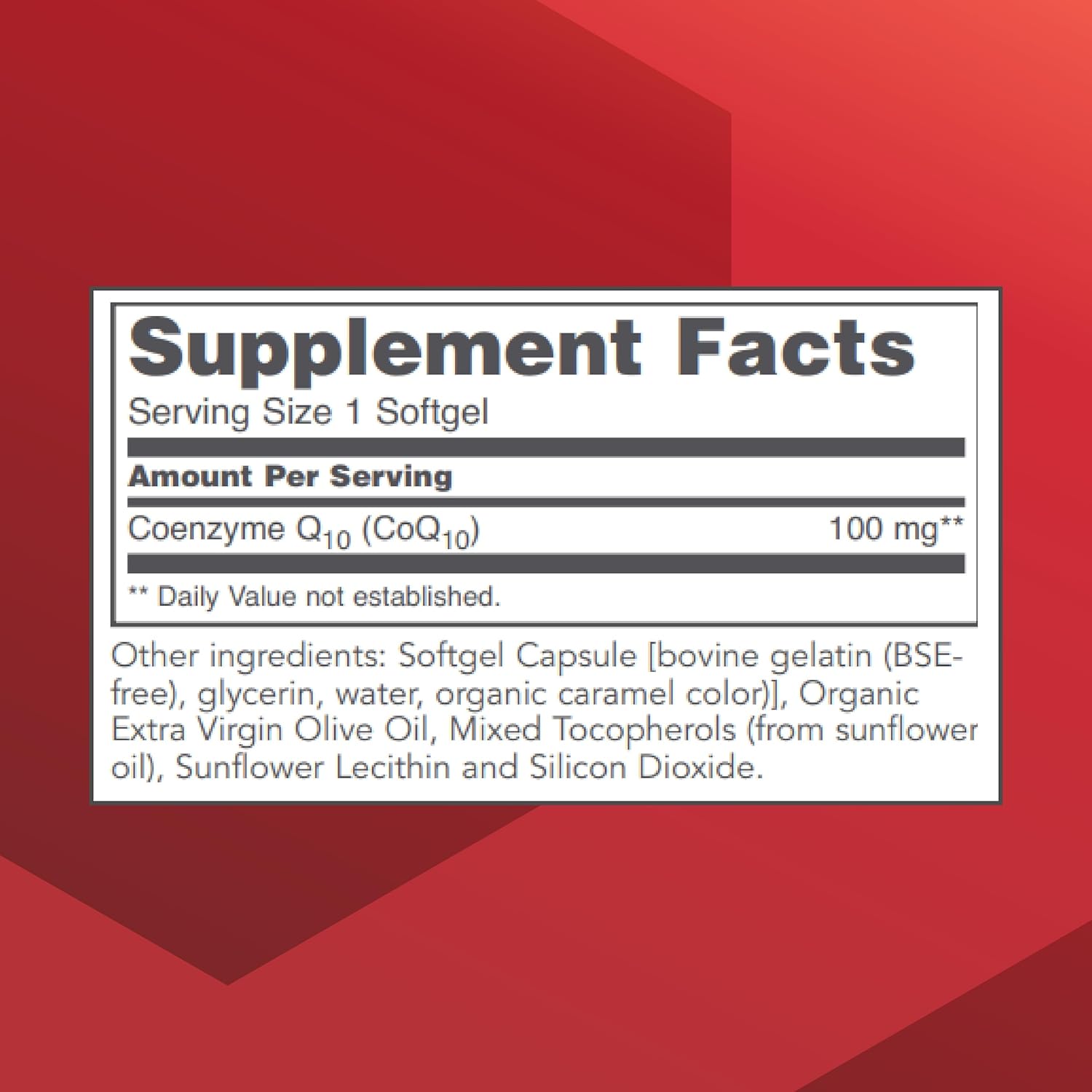 Protocol CoQ10 100mg Supplement with Vitamin E & Soy Lecithin - 90 Softgels - Halal & Egg Free