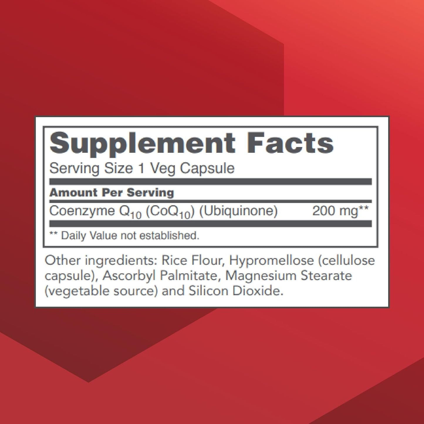Protocol CoQ10 200 mg Heart Health Supplement - Vegan & Non-GMO - 30 Veg Capsules - Men & Women's Heart Support