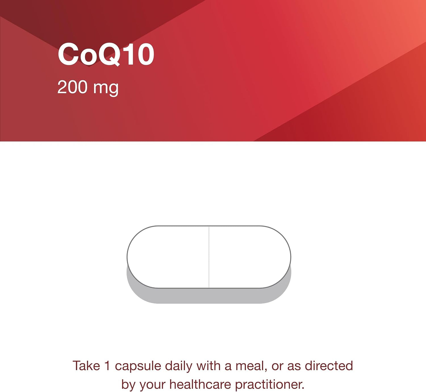 Protocol CoQ10 200 mg Heart Health Supplement - Vegan & Non-GMO - 30 Veg Capsules - Men & Women's Heart Support