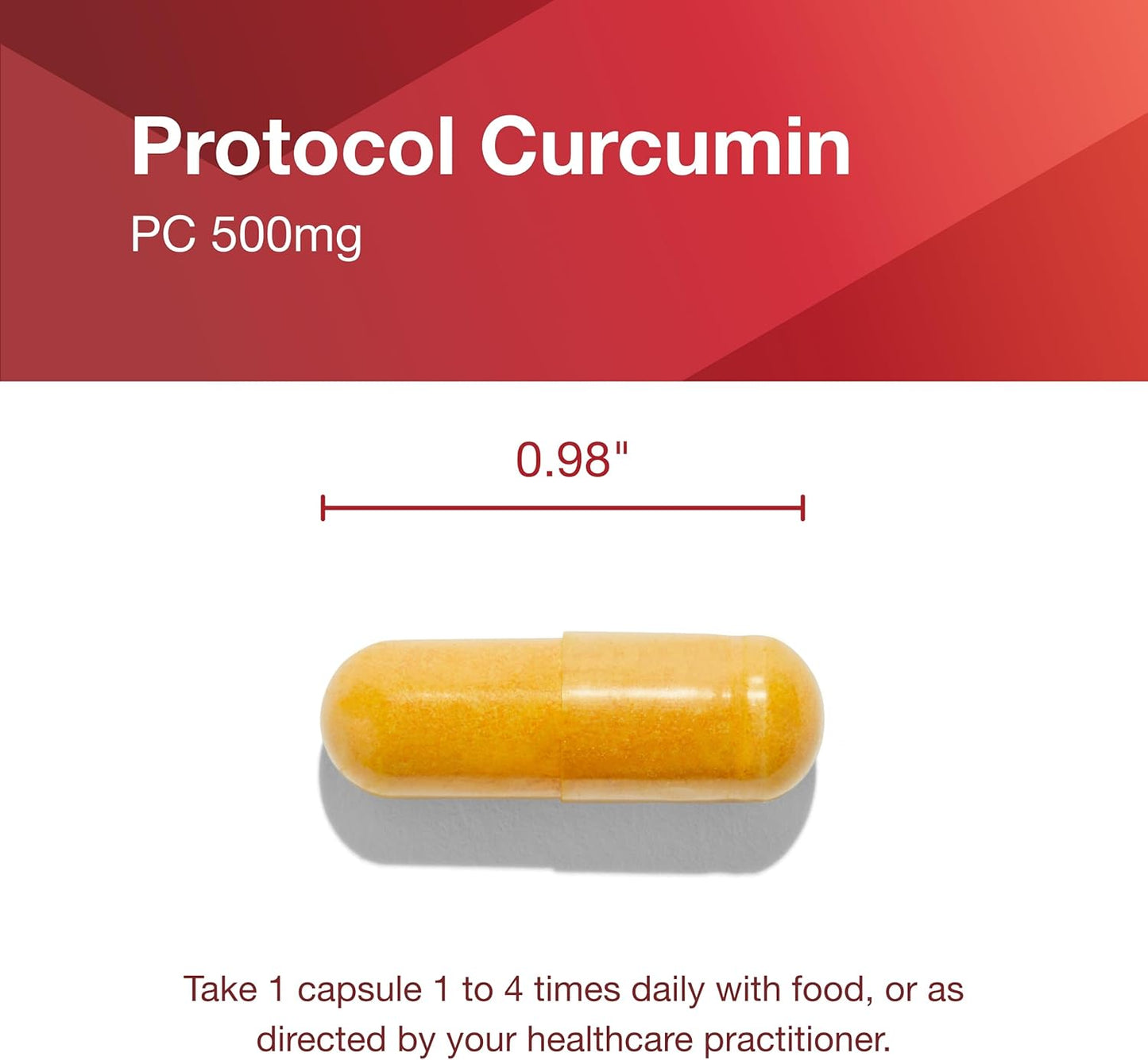 Protocol Curcumin PC Supplement for Joint Mobility, Flexibility, and Immune Support - Enhanced Absorption with Phosphatidylcholine - Non-GMO and Halal - 60 Veg Capsules