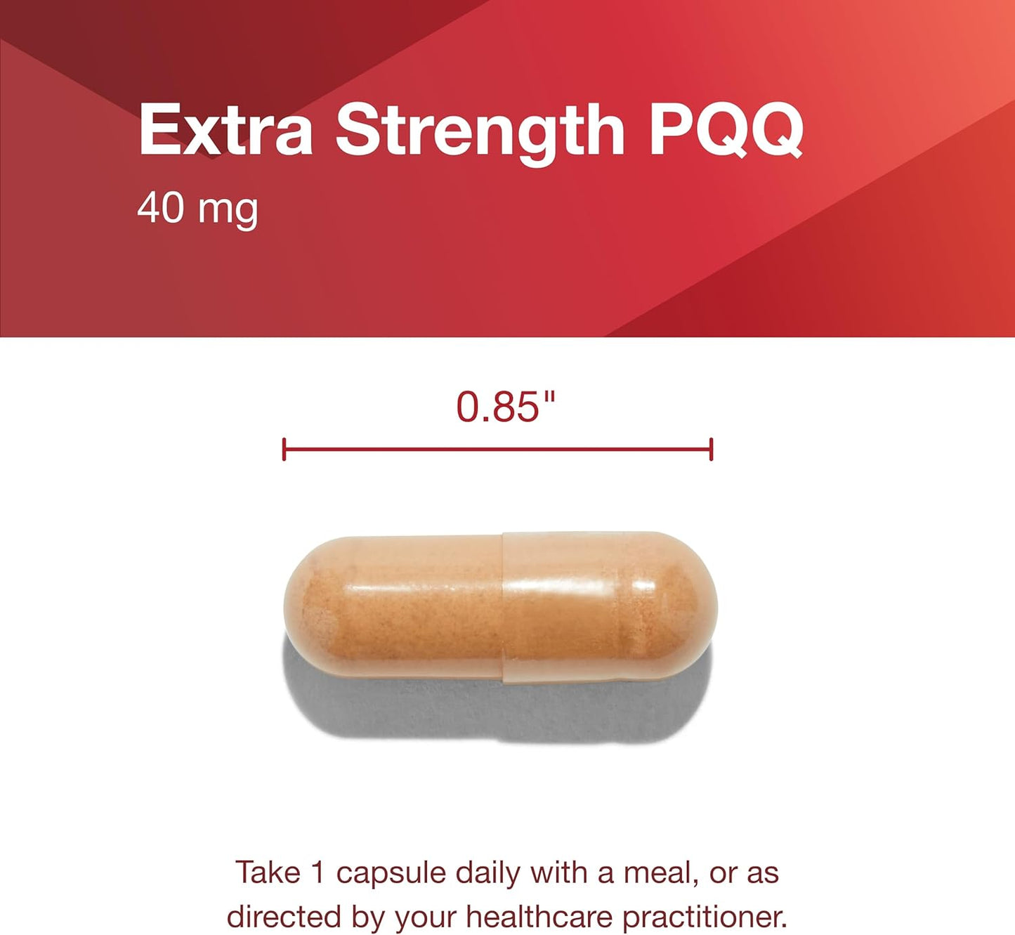 Protocol Extra Strength PQQ 40mg with Alpha-Lipoic Acid - Heart Health Supplement for Men & Women - Non-GMO & Kosher - 50 Veg Capsules