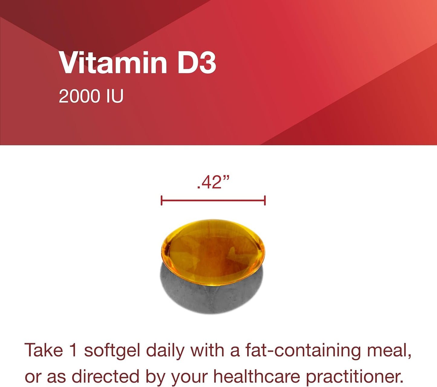 Protocol Vitamin D3 2,000 IU Softgels for Immune Support and Bone Health - 120 Count - BoostGo Australia