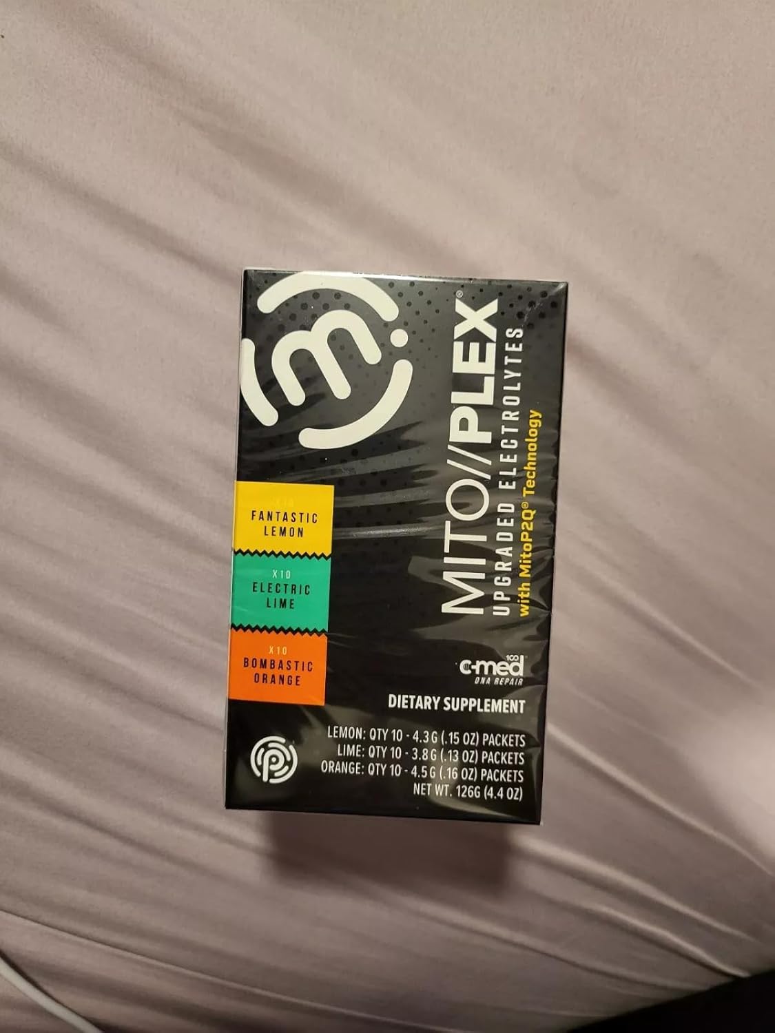 PRÜVIT MitoPlex Citrus Pack: Upgraded Electrolytes with Ketones for Bone Growth & Energy Boost