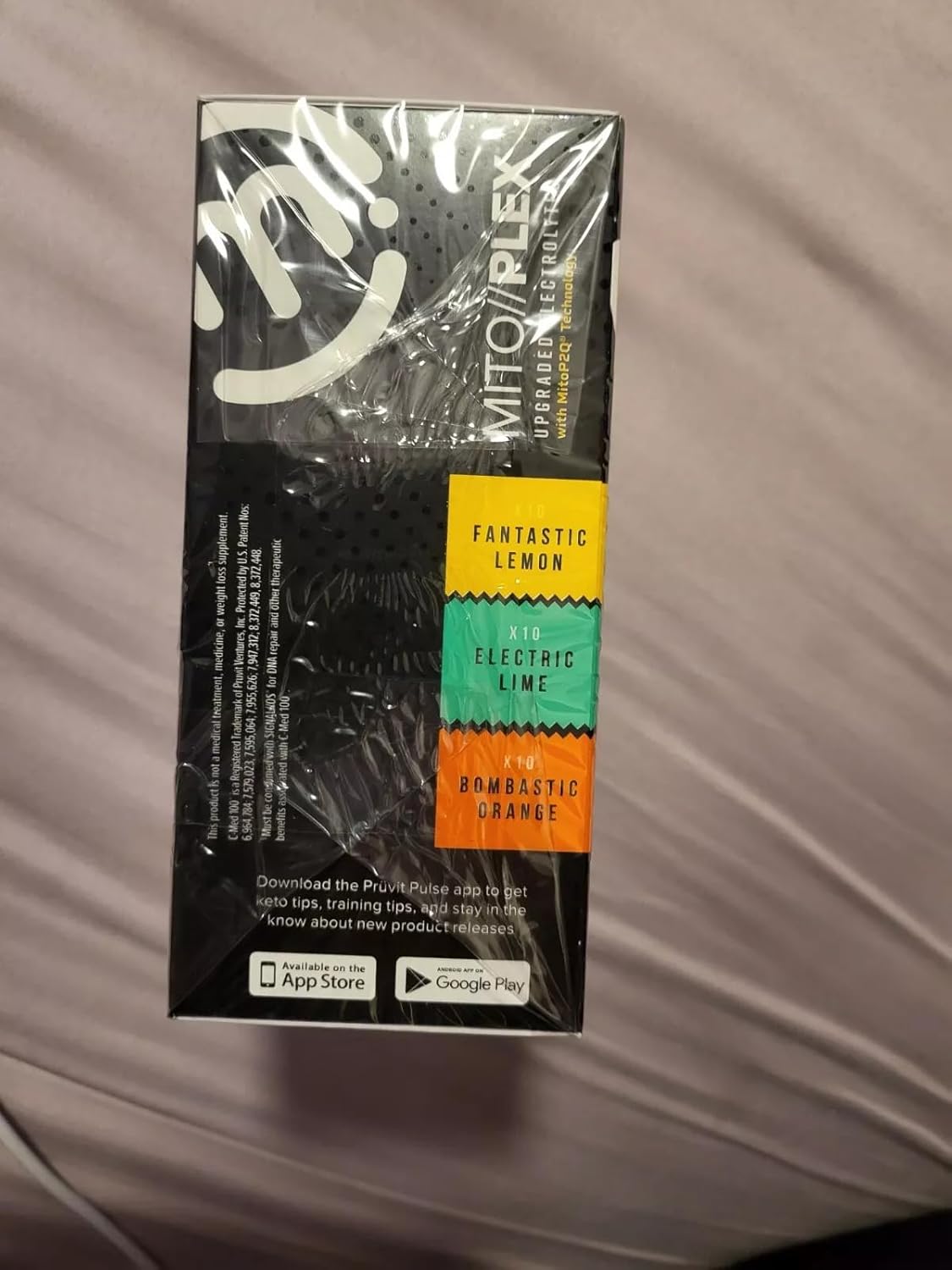 PRÜVIT MitoPlex Citrus Pack: Upgraded Electrolytes with Ketones for Bone Growth & Energy Boost