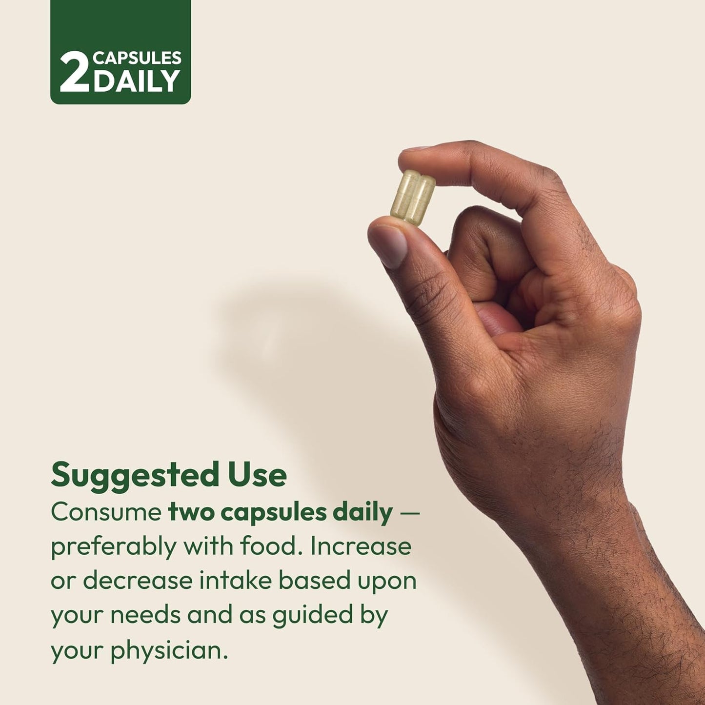 Psyllium Husk Powder Capsules - Promotes Regularity and Digestive Health - High Fiber - Easy to Swallow - No Additives