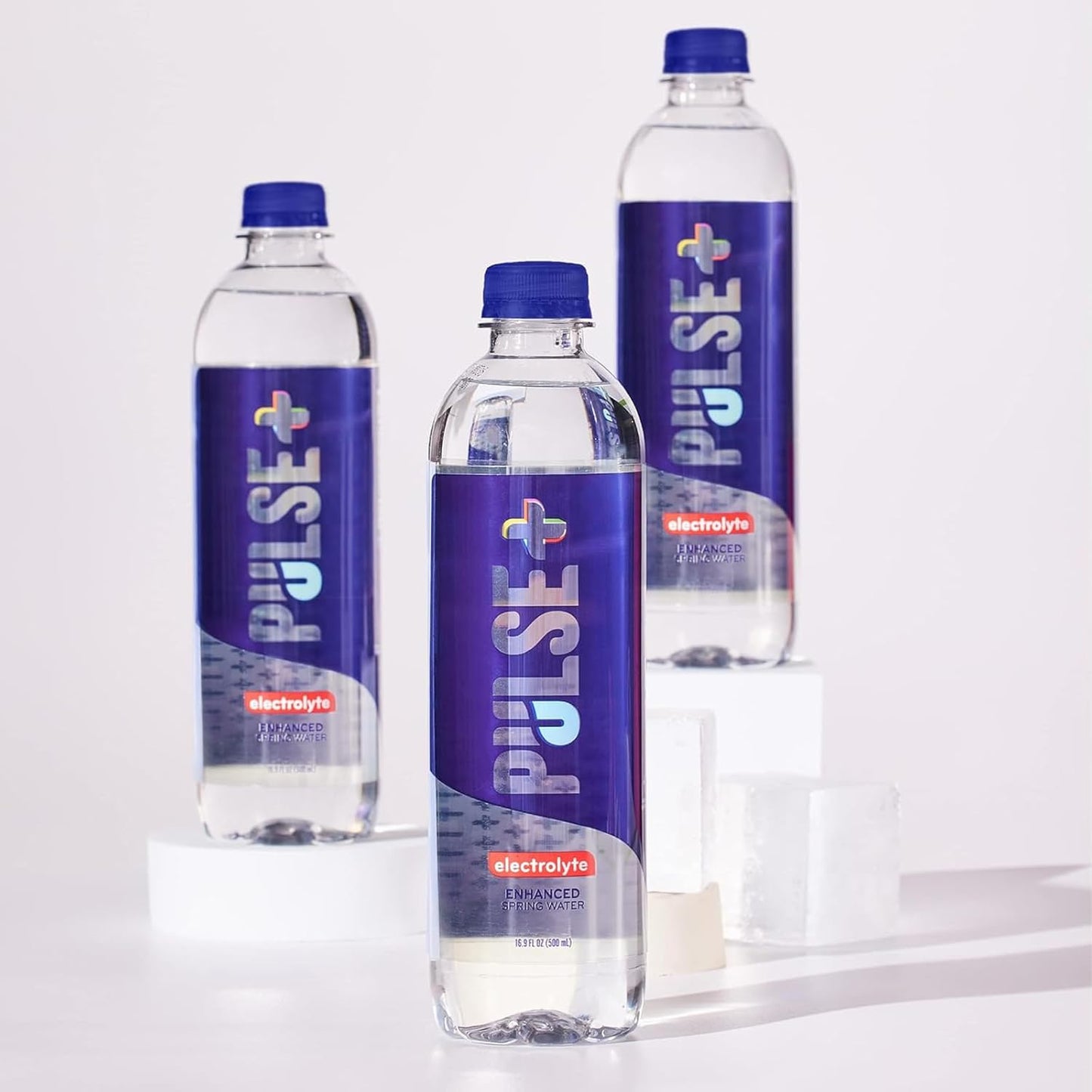 Pulse Electrolyte Pet Water Bottle for Unisex - 24 Pack, 16.9 oz Each