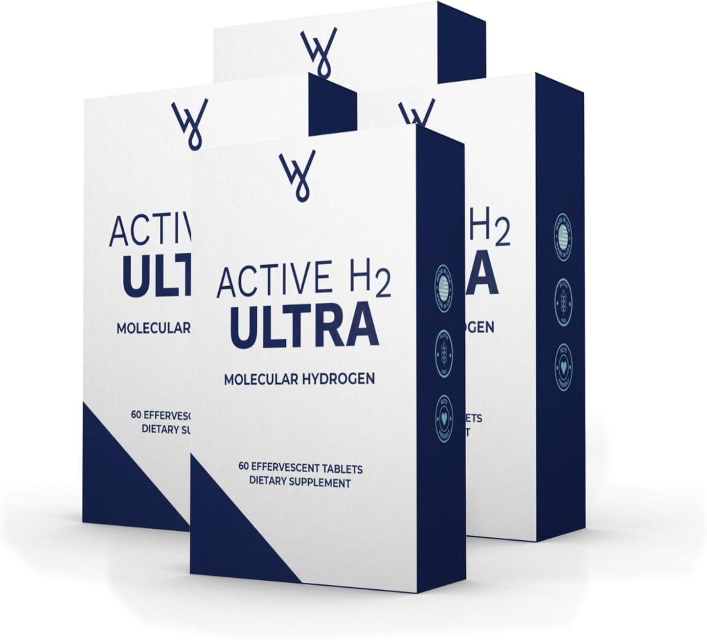 Purative Active H2 Ultra+ Hydrogen Water Tablets - Boost Health, Strengthen Immune System, and Enhance Antioxidant Levels - 240 Servings