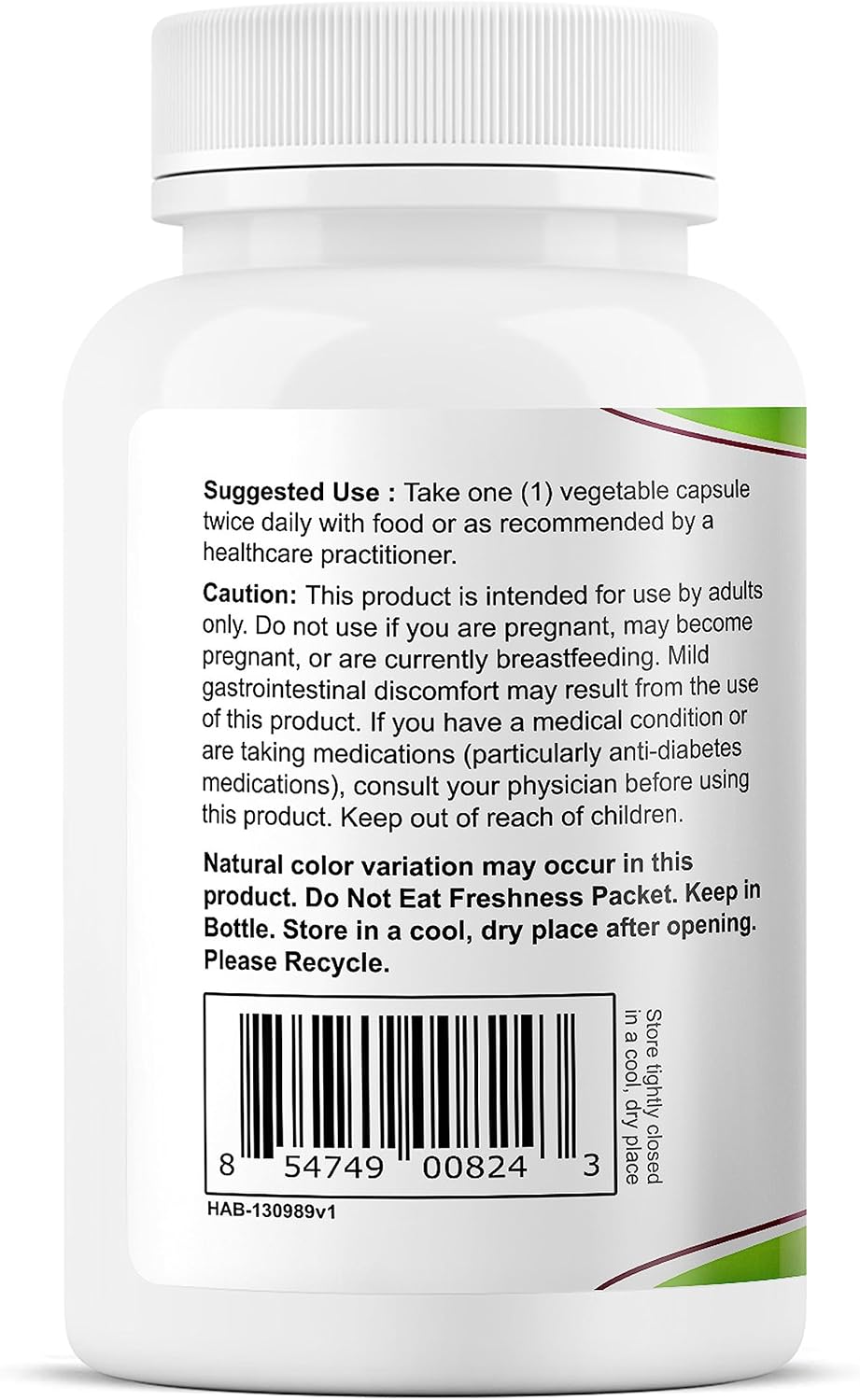 Pure Berberine 450mg Supplement | All-Natural Formula | 120 Capsules | No Additives
