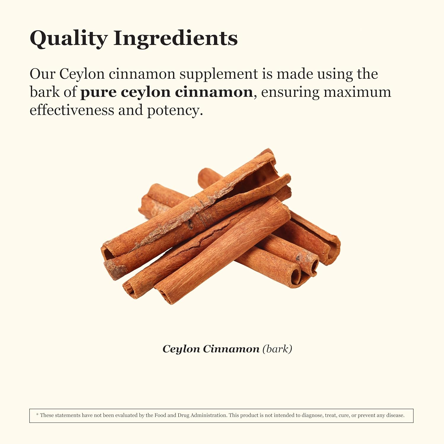Pure Ceylon Cinnamon Capsules 1200mg - Vegan & Non-GMO - Antioxidant-Rich Supplement for Heart & Brain - 60 Veg Caps