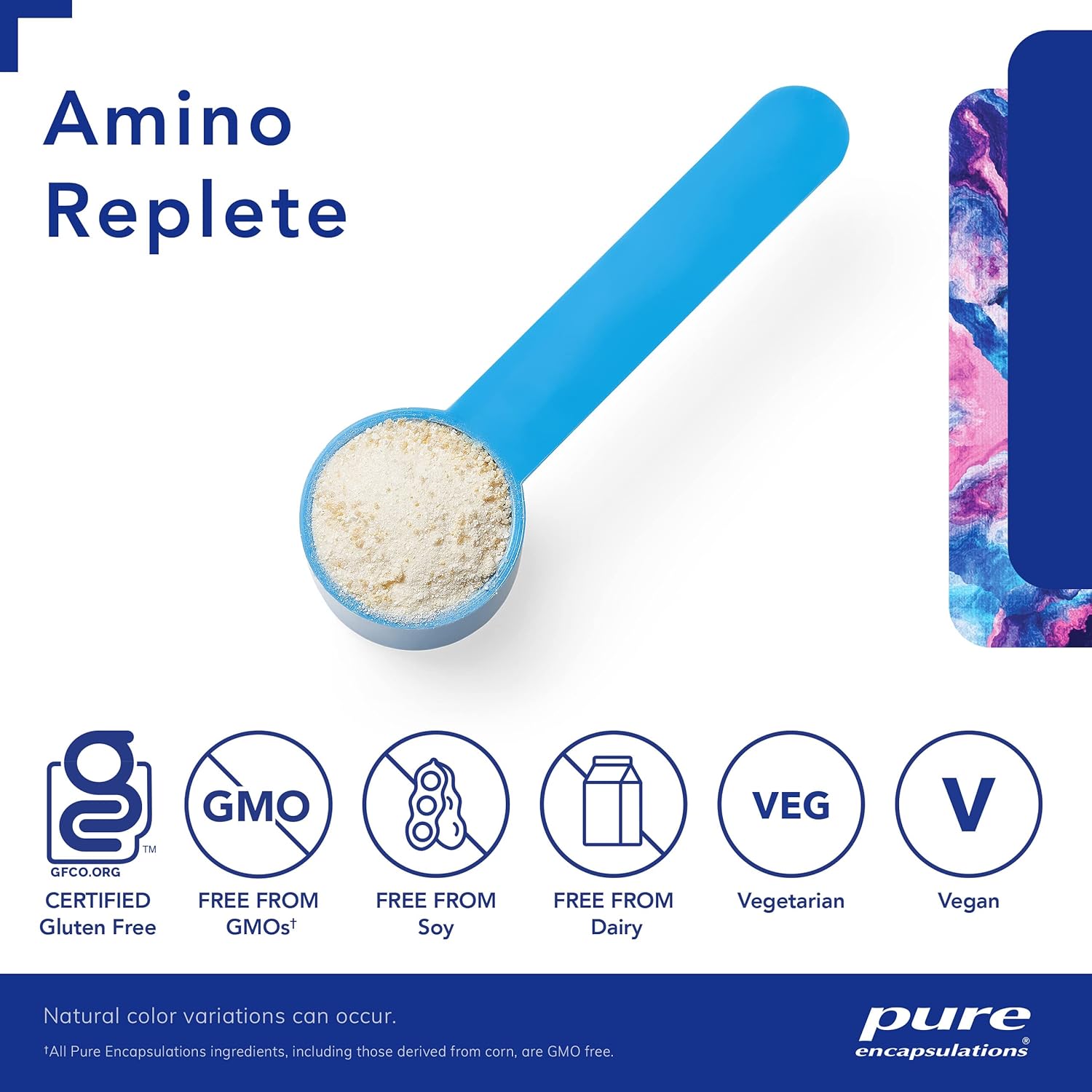 Pure Encapsulations Amino Replete Powder Supplement, 8.5 Ounces | Hypoallergenic Free-Form Amino Acid Powder