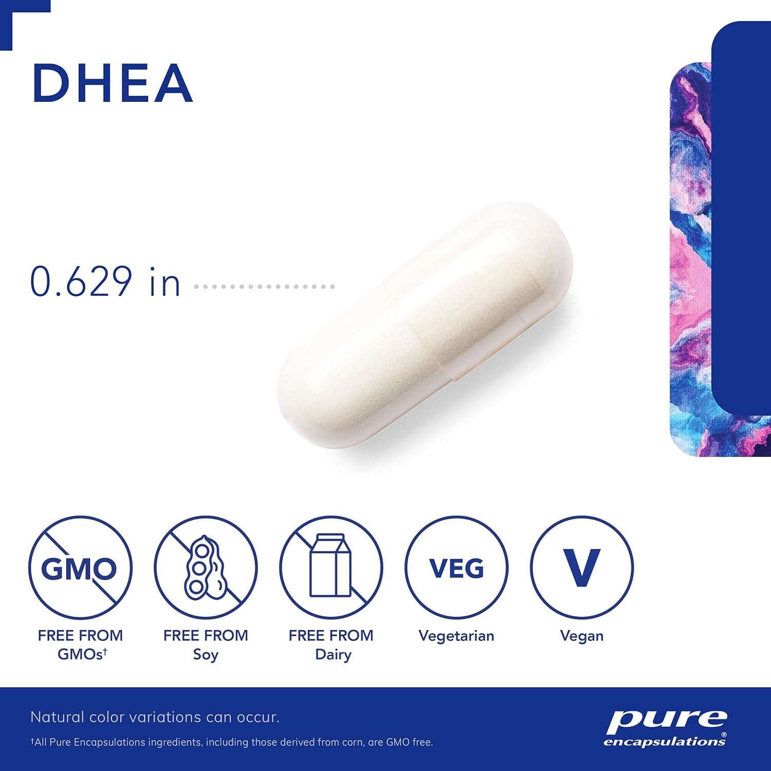 Pure Encapsulations DHEA 10 mg Capsules - Supports Immune System, Metabolism & Hormone Balance - Micronized DHEA Supplement