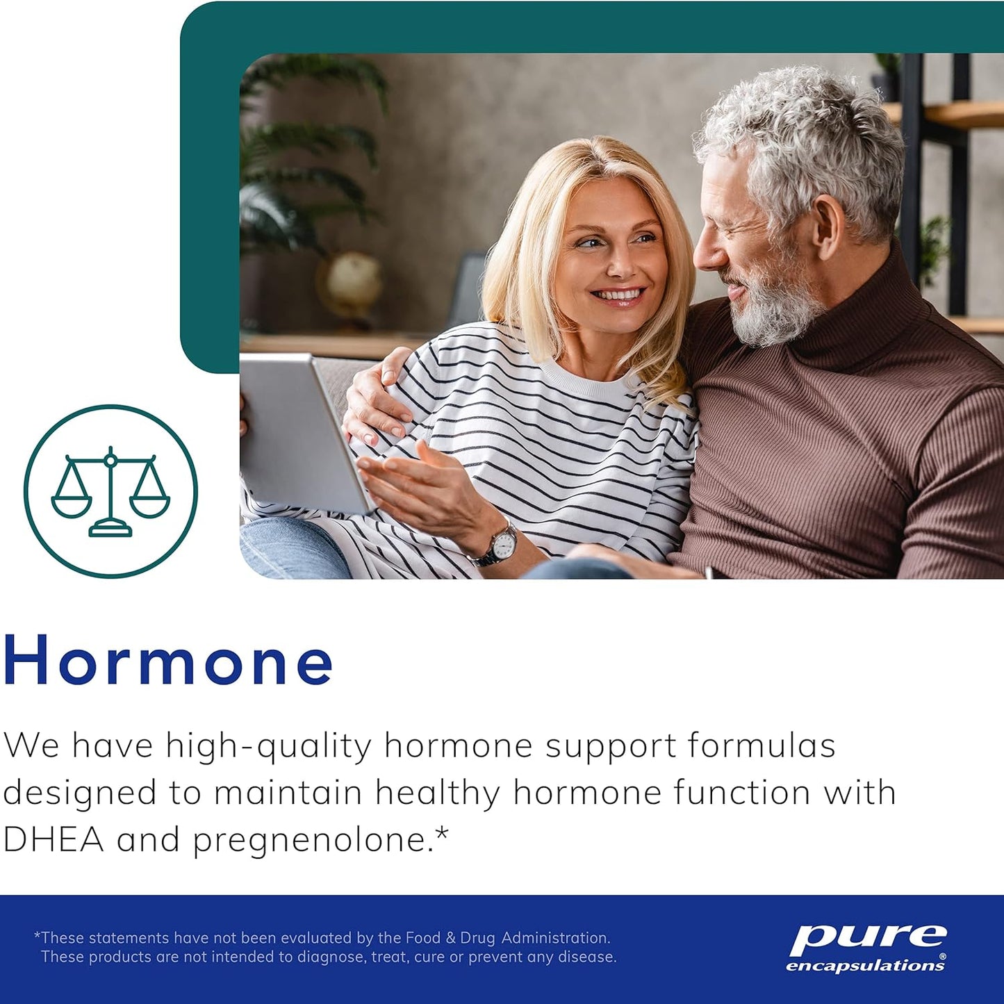 Pure Encapsulations DHEA 10 mg Capsules - Supports Immune System, Metabolism & Hormone Balance - Micronized DHEA Supplement