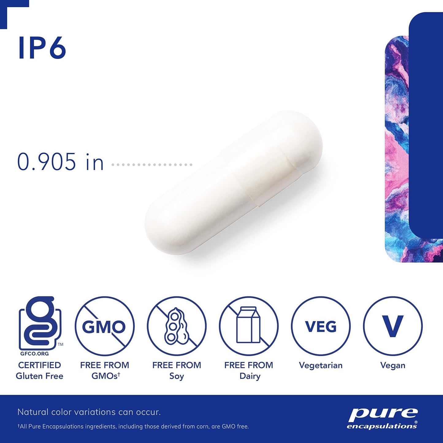 Pure Encapsulations IP6 Capsules | Hypoallergenic Antioxidant Support for Breast, Colon, and Liver Health | 180 Count