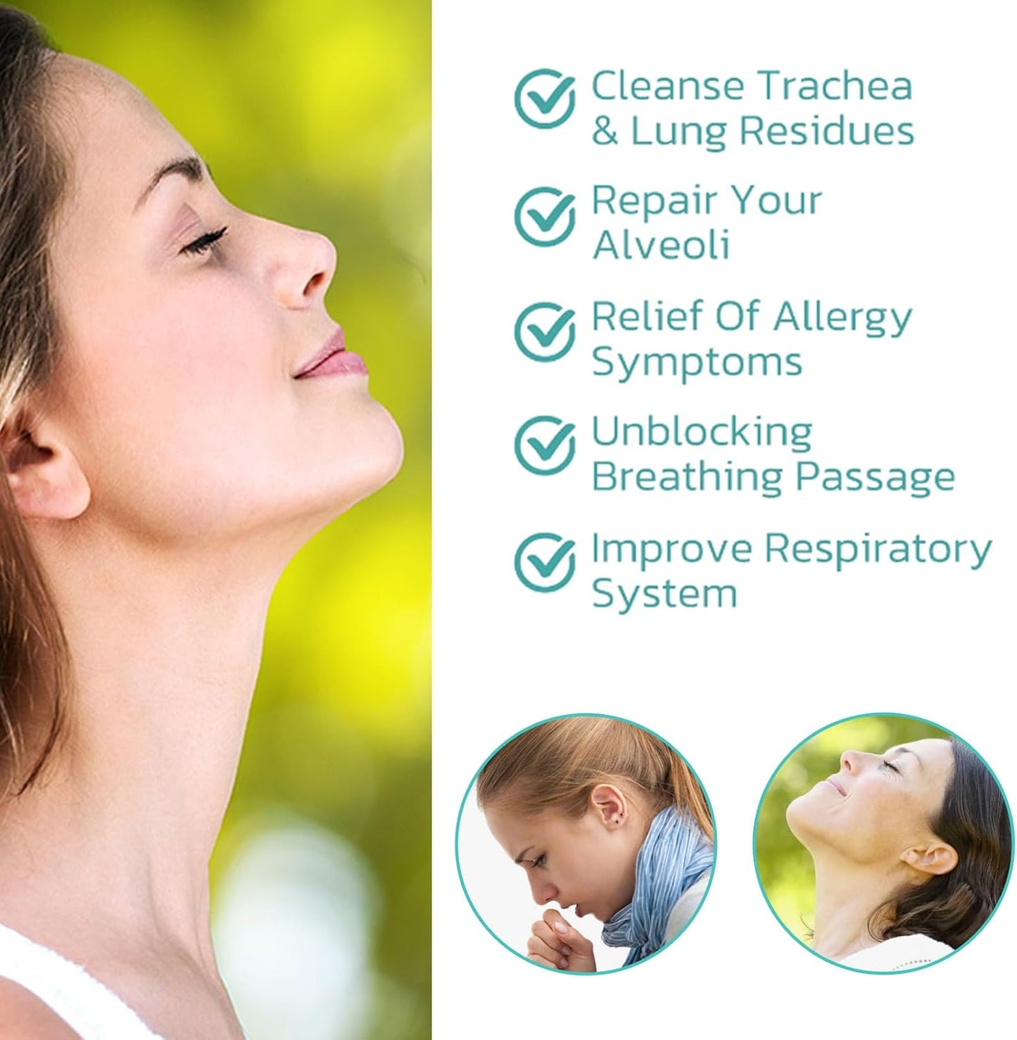 Pure Herbal Mullein Lung Cleansing Spray with Mullein Leaf Extract - 1 Pack