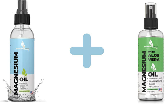 Pure Magnesium Oil Spray Infused with Aloe Vera for Enhanced Benefits