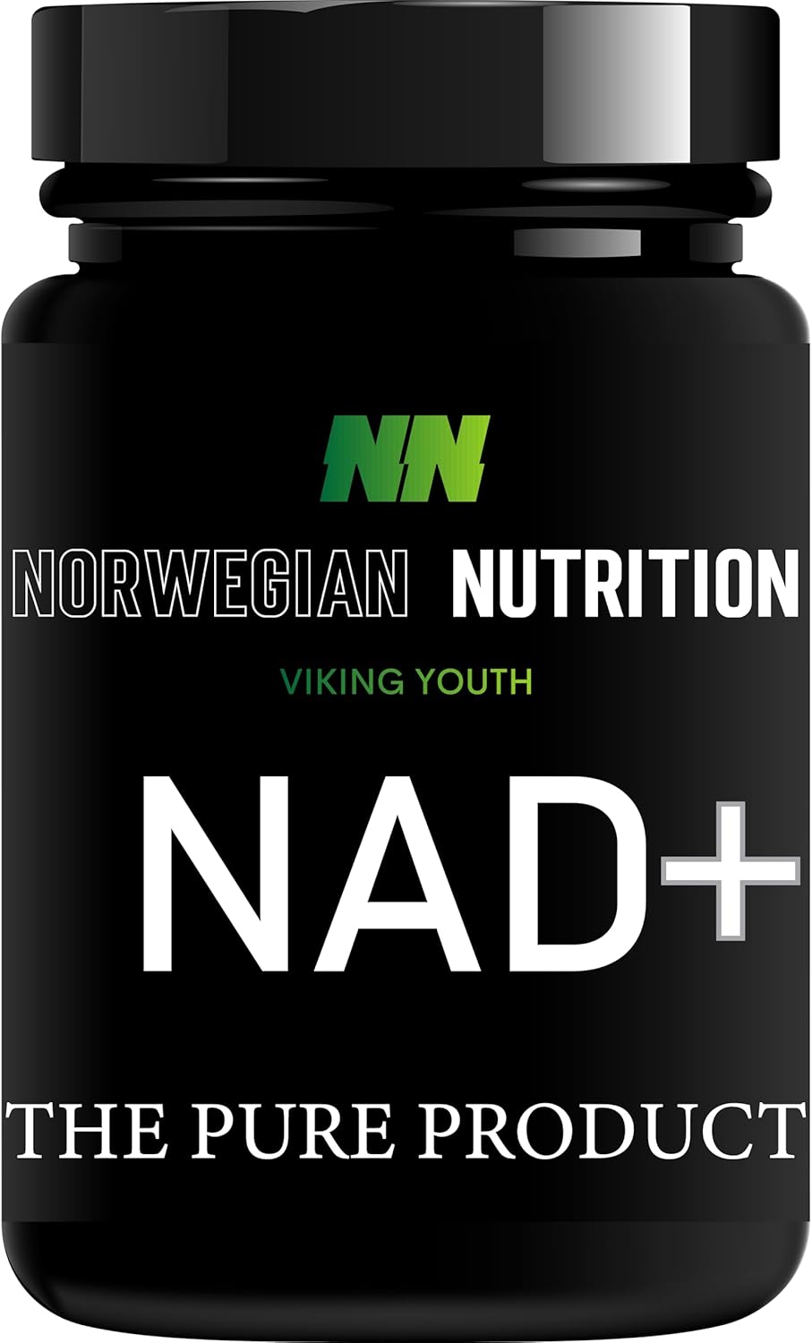 Pure Norwegian Nutrition NAD+ Supplement for Anti-Aging Cell Support - Nicotinamide Adenine Dinucleotide (NAD+) Alternative