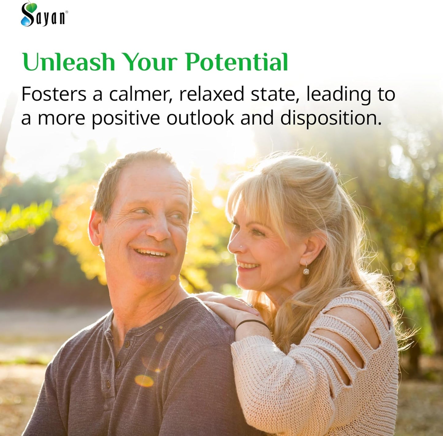 Pure & Potent Sayan Ashwagandha Capsules 500mg - Natural Immune Support & Energy Booster - Non-GMO with No Fillers - 100 Capsules