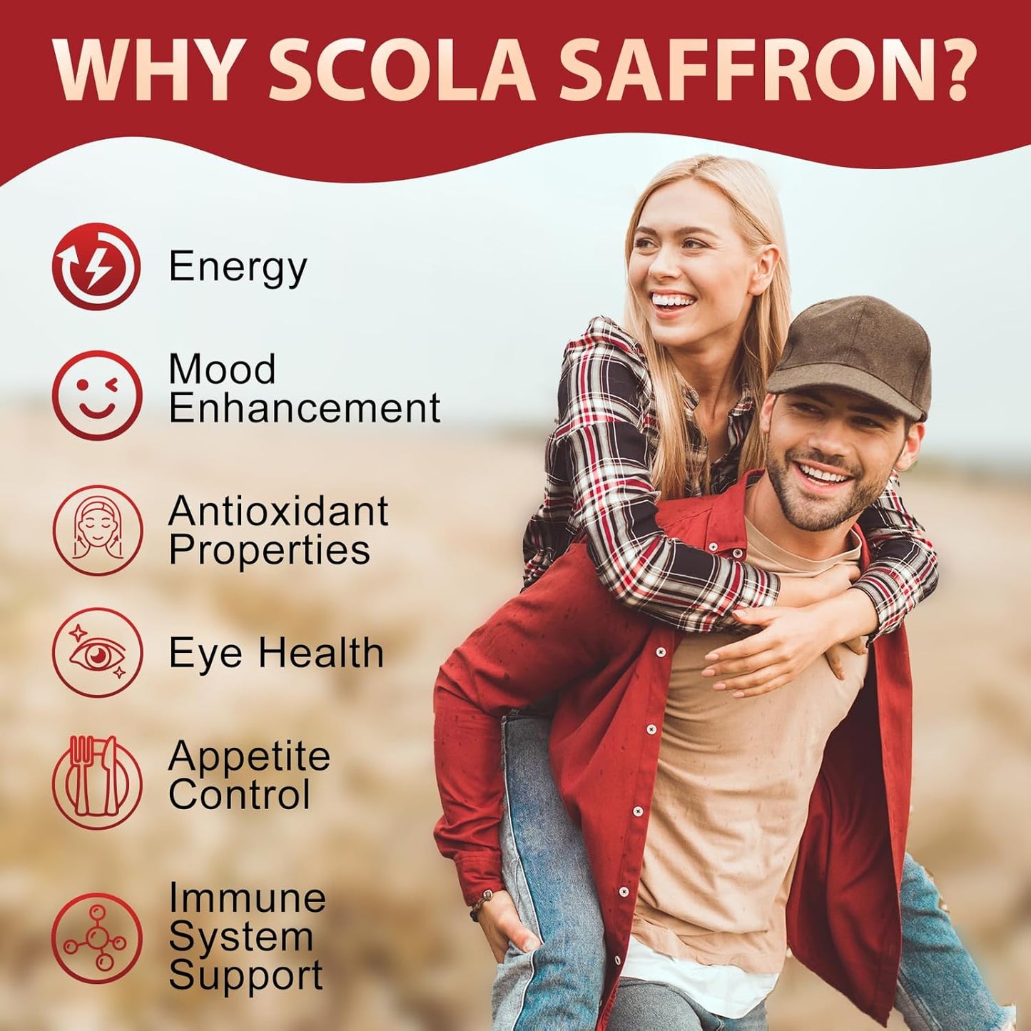 Pure Saffron Extract Capsules - 88.5mg for Mood, Energy & Eye Health - Non-GMO, Gluten-Free - 120 Vegan Capsules